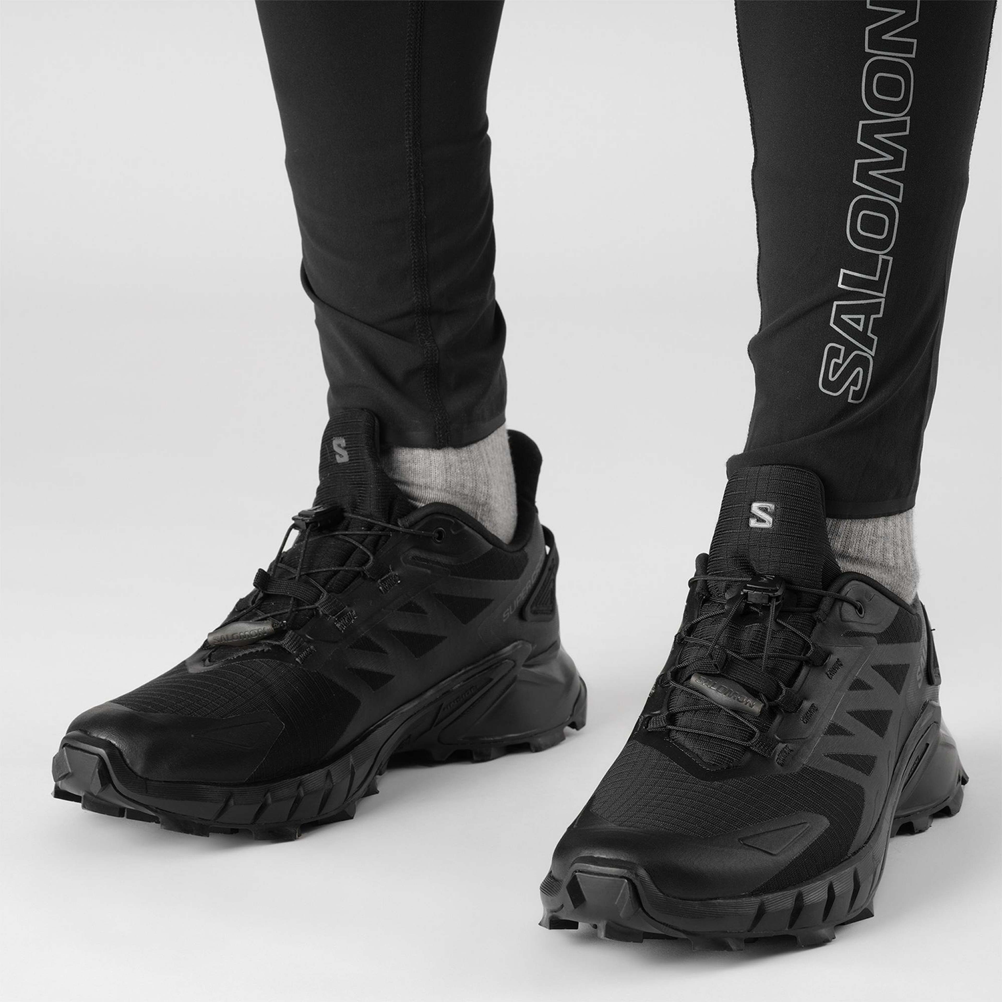 Salomon Supercross 4 Gore-Tex Erkek Siyah Spor Ayakkabı