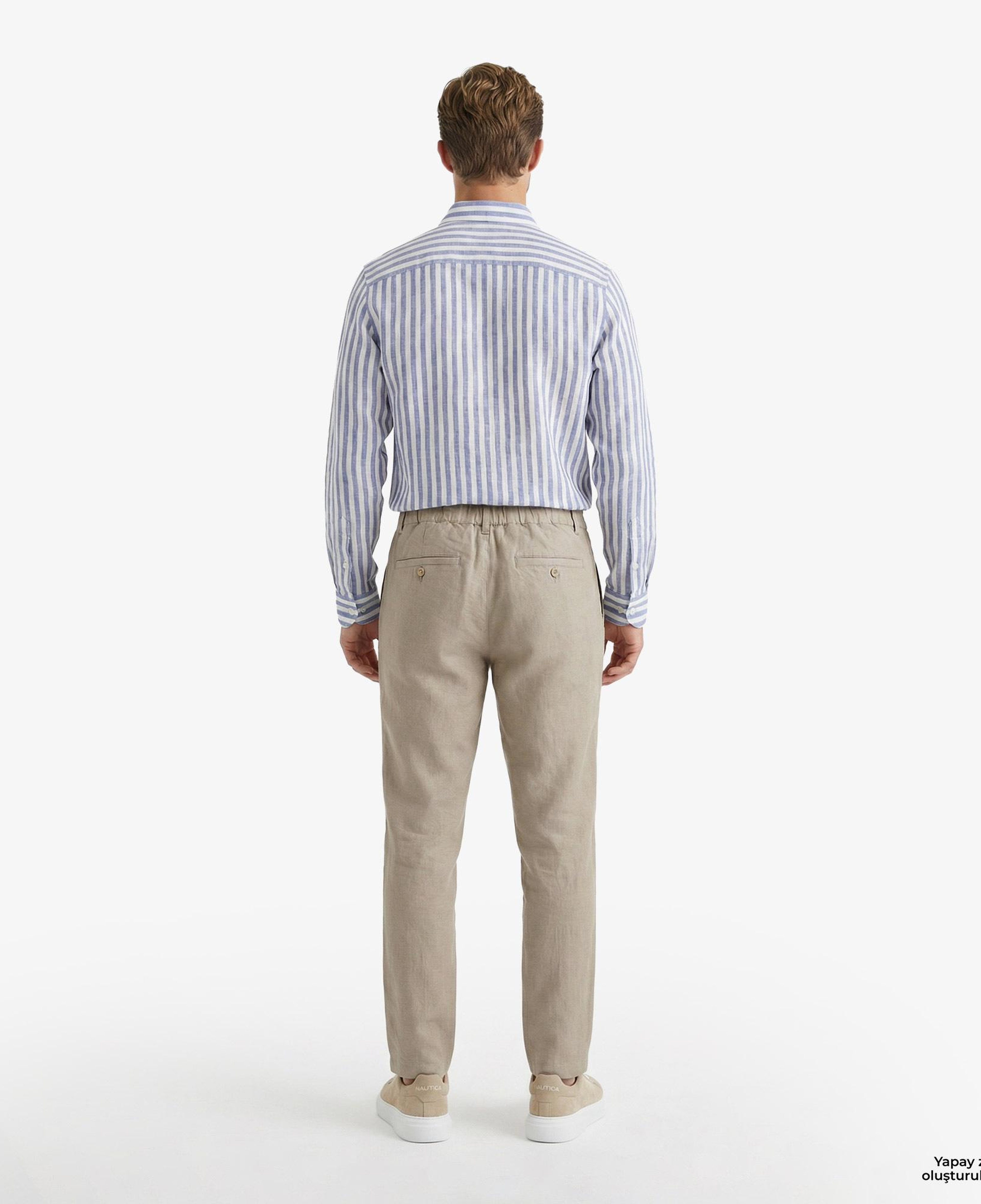 Nautica Erkek Kahverengi Regular Fit Pantolon