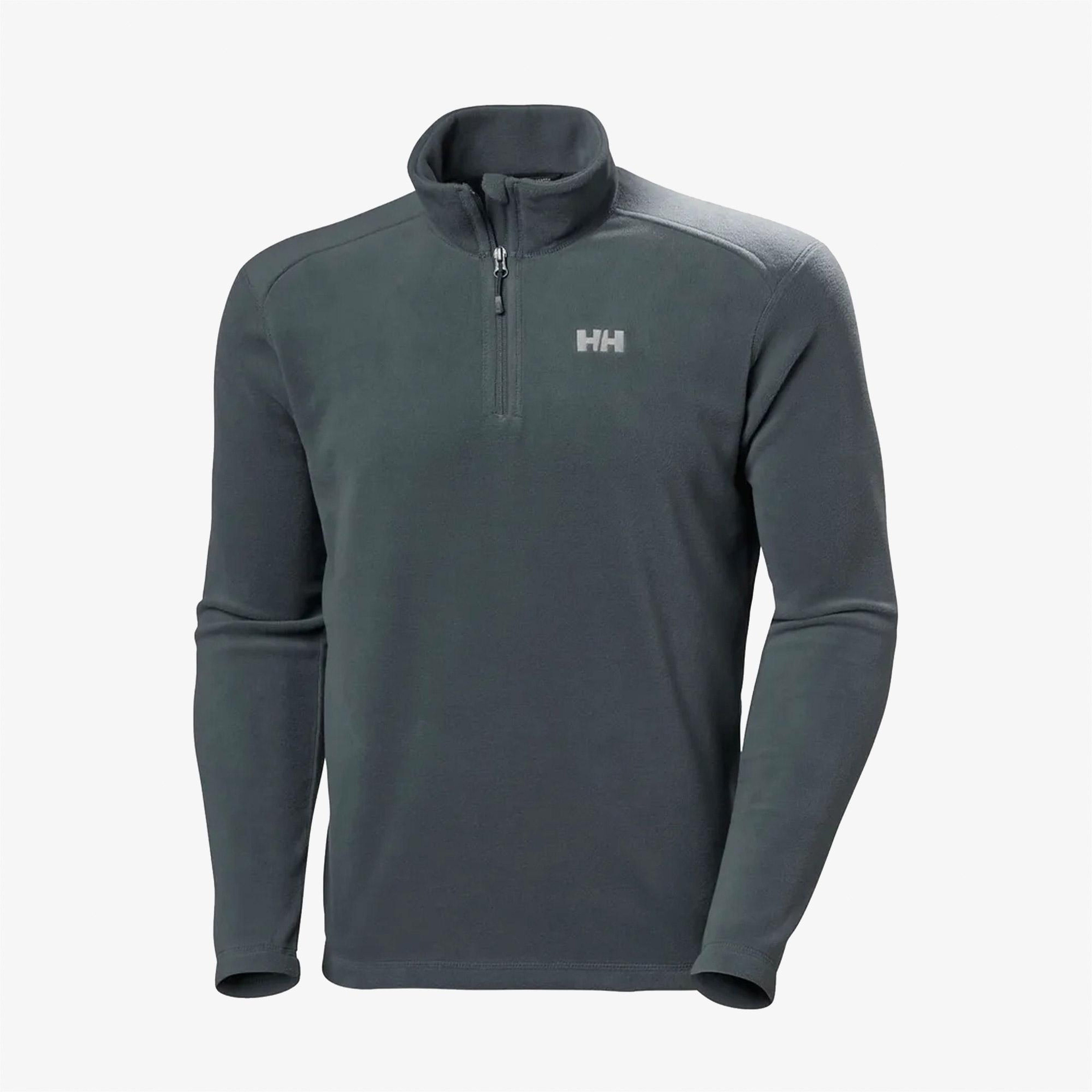 Helly Hansen Mount Erkek Gri Polar Sweatshirt