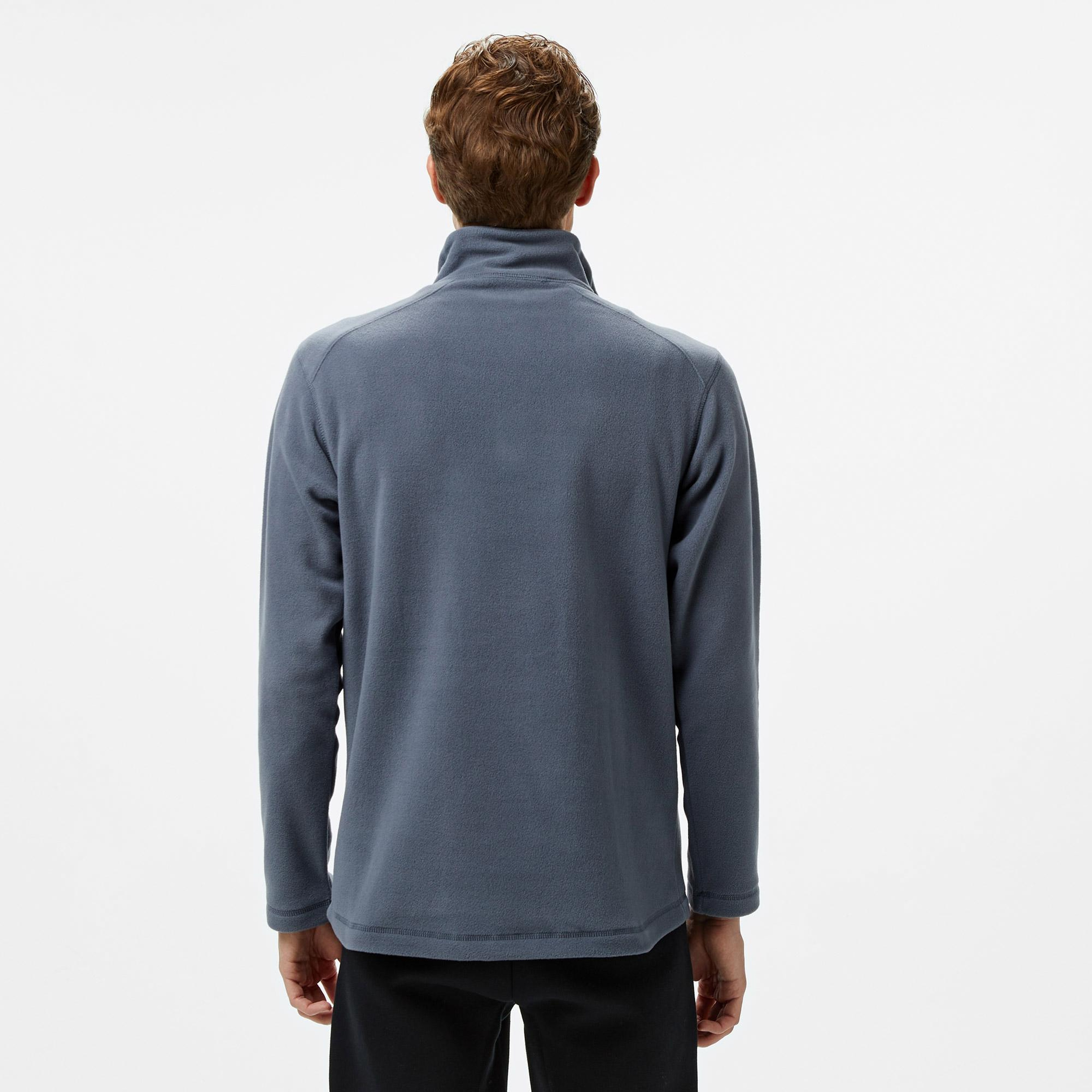 Helly Hansen Mount Erkek Gri Polar Sweatshirt