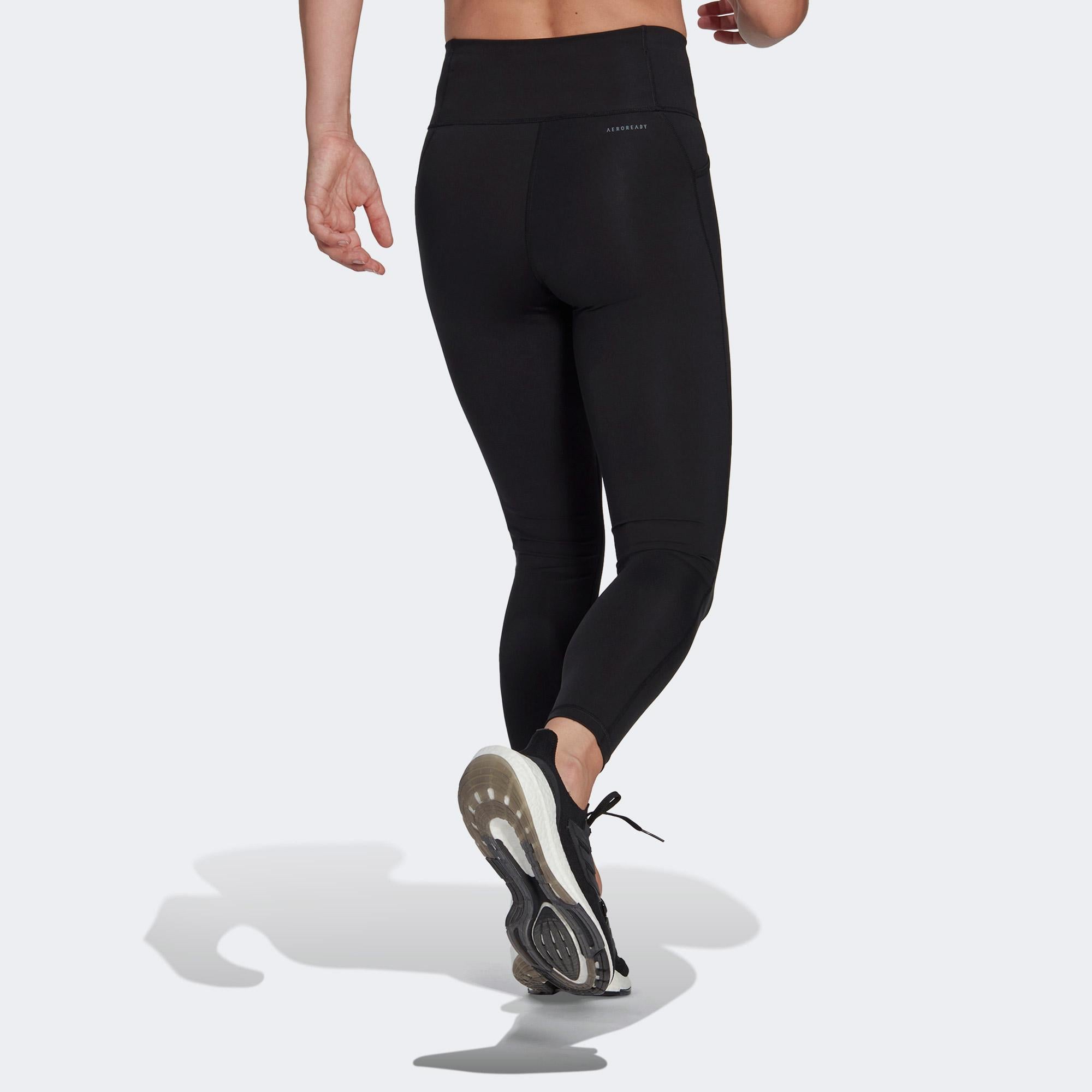adidas Essentials 7/8 Kadın Siyah Koşu Taytı