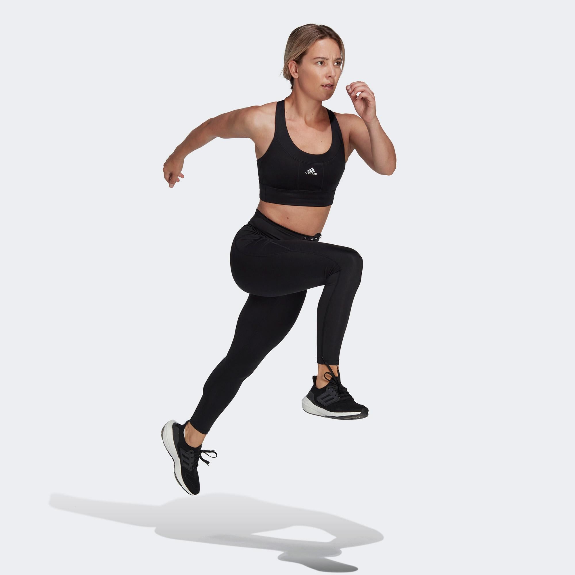 adidas Essentials 7/8 Kadın Siyah Koşu Taytı