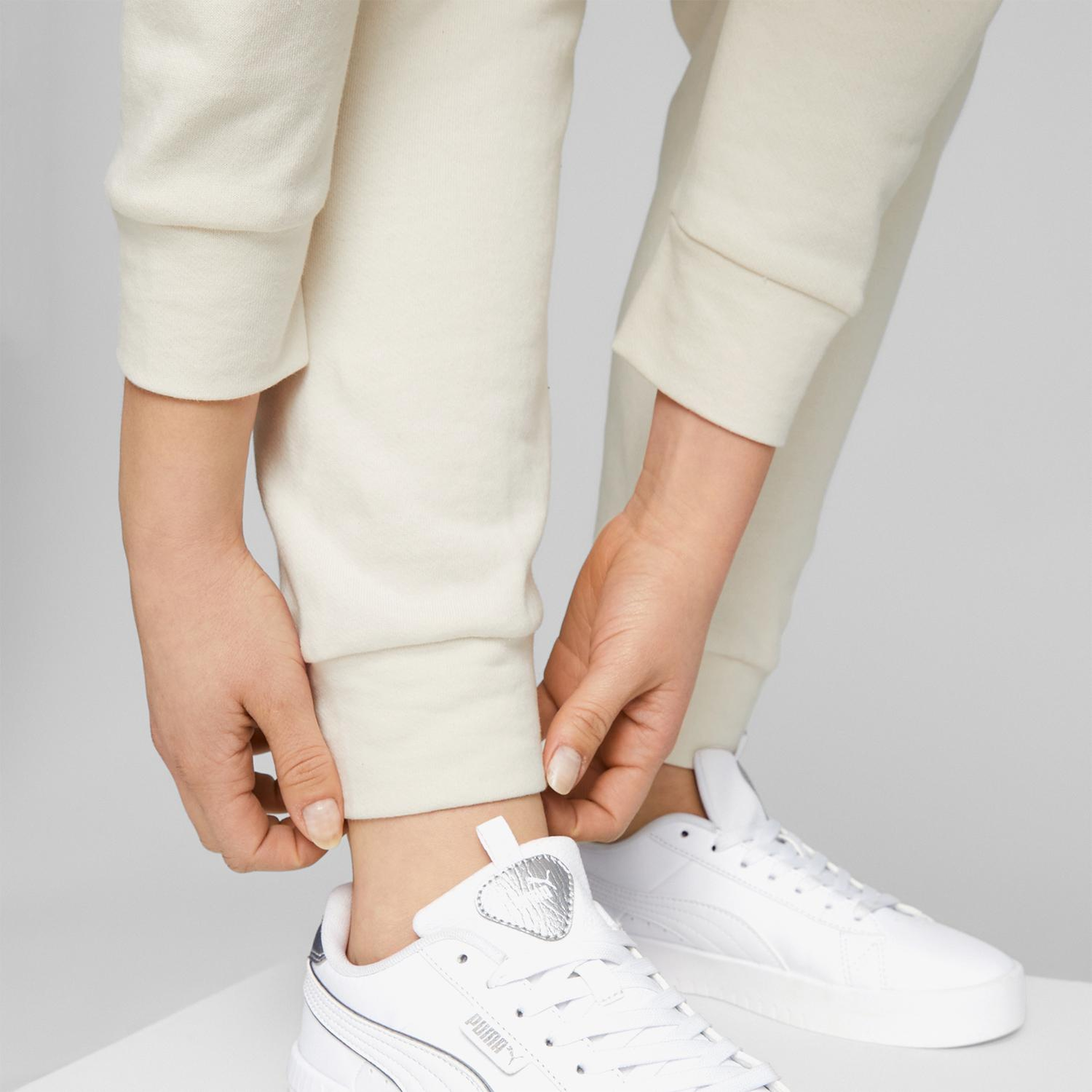 Puma Better Essentıals Pants Kadın Bej Eşofman Altı