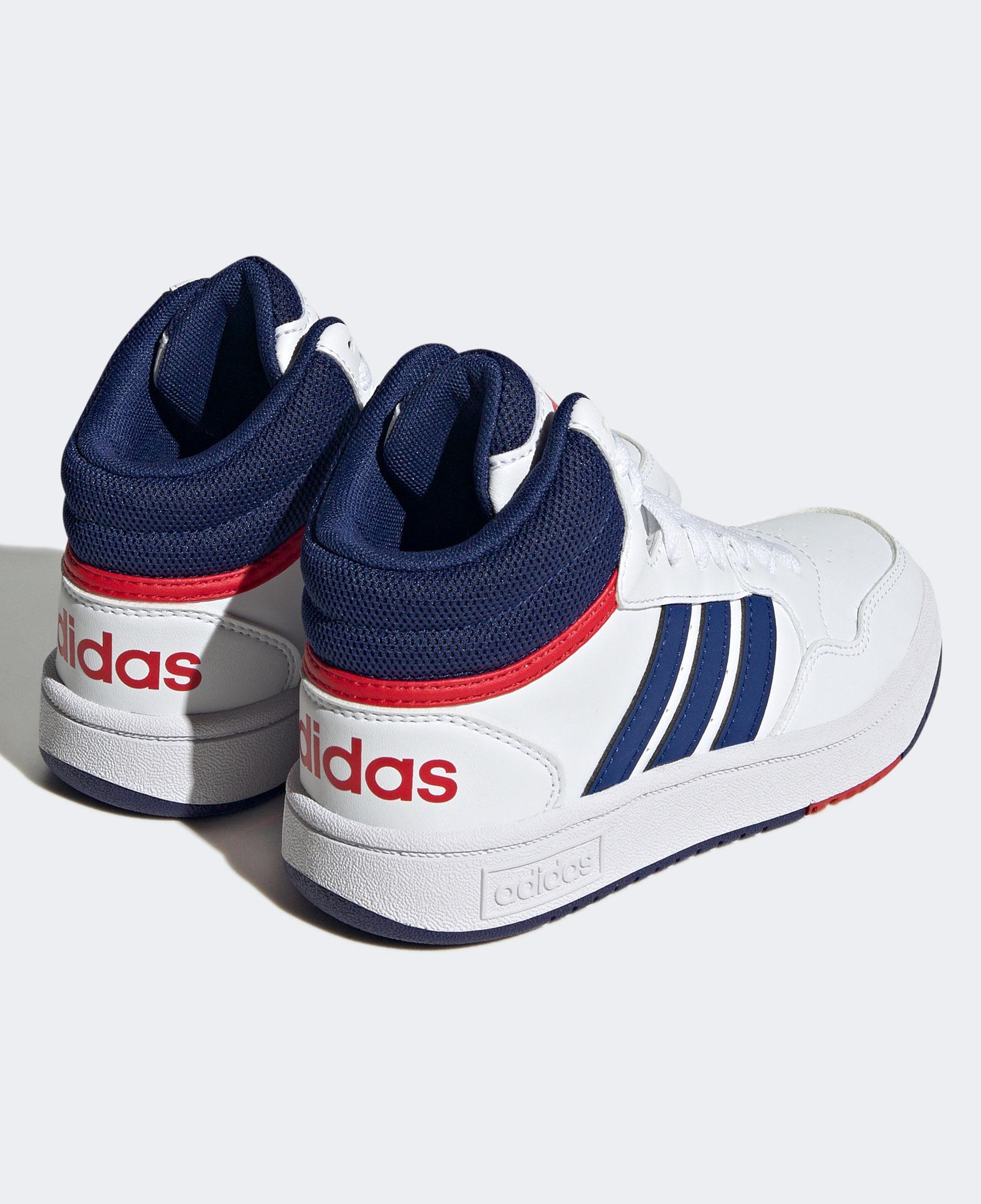 adidas Hoops Mid Çocuk Beyaz Günlük Spor Ayakkabı