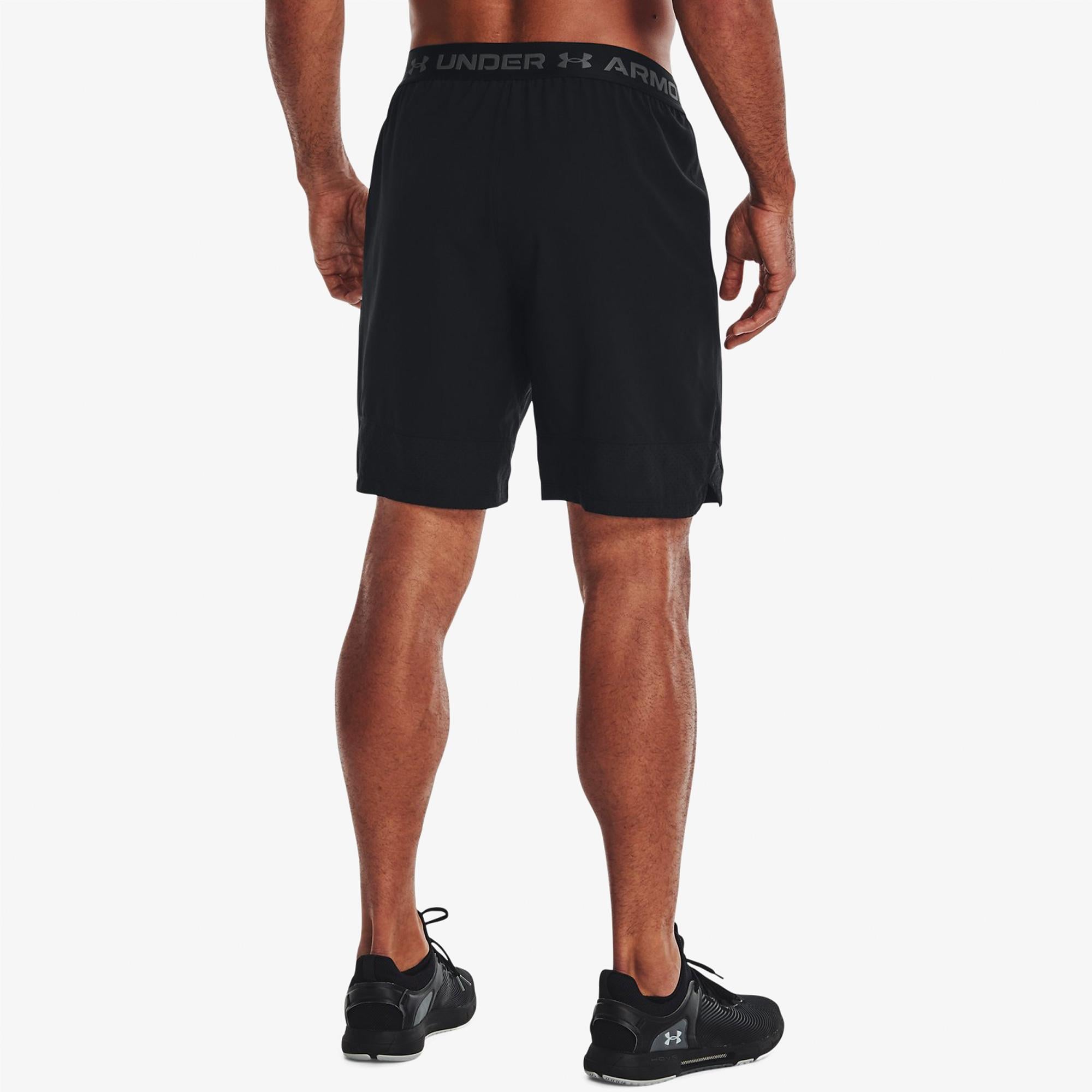Under Armour Vanish Woven 8in Erkek Siyah Antrenman Şortu