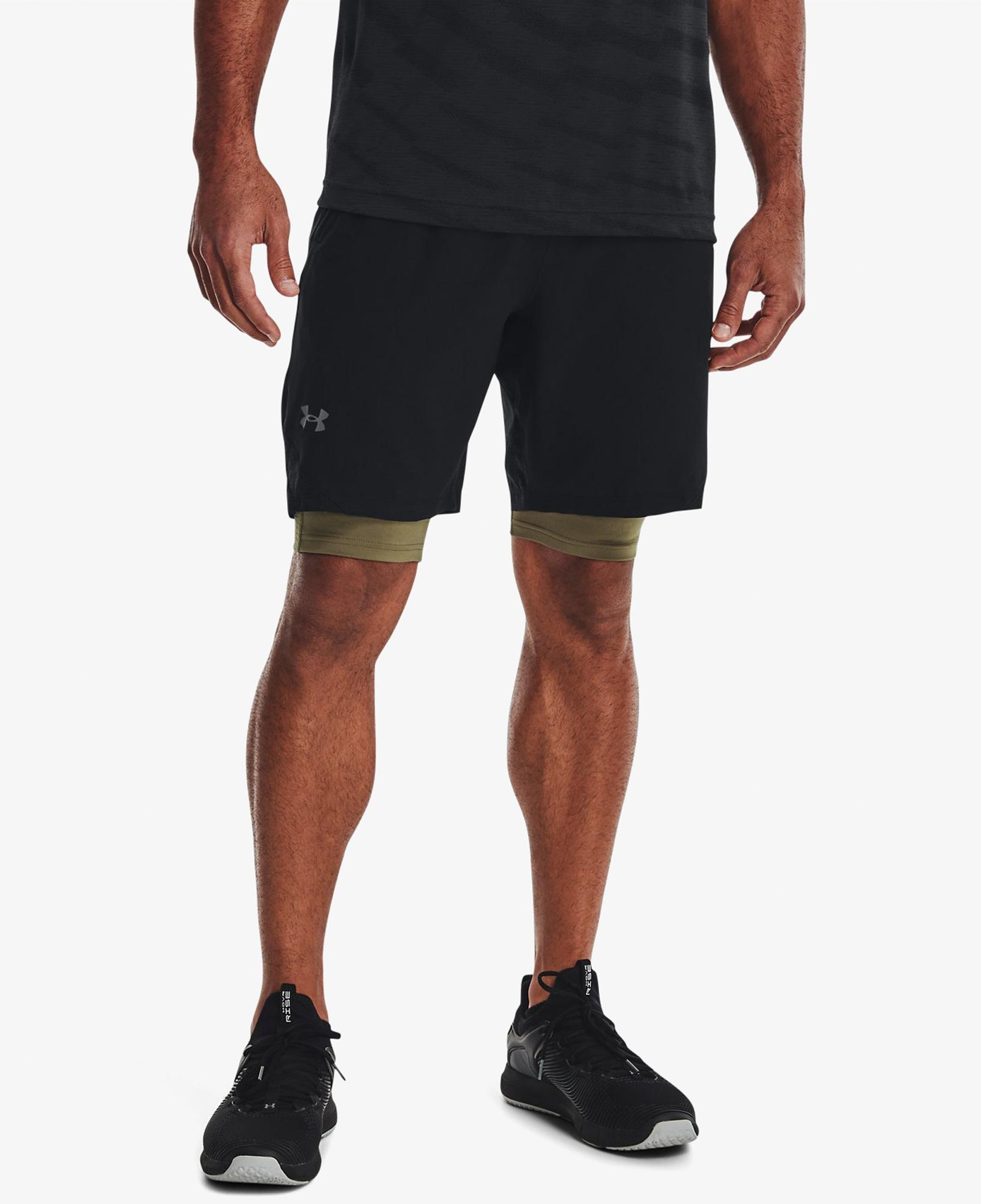 Under Armour Vanish Woven 8in Erkek Siyah Antrenman Şortu