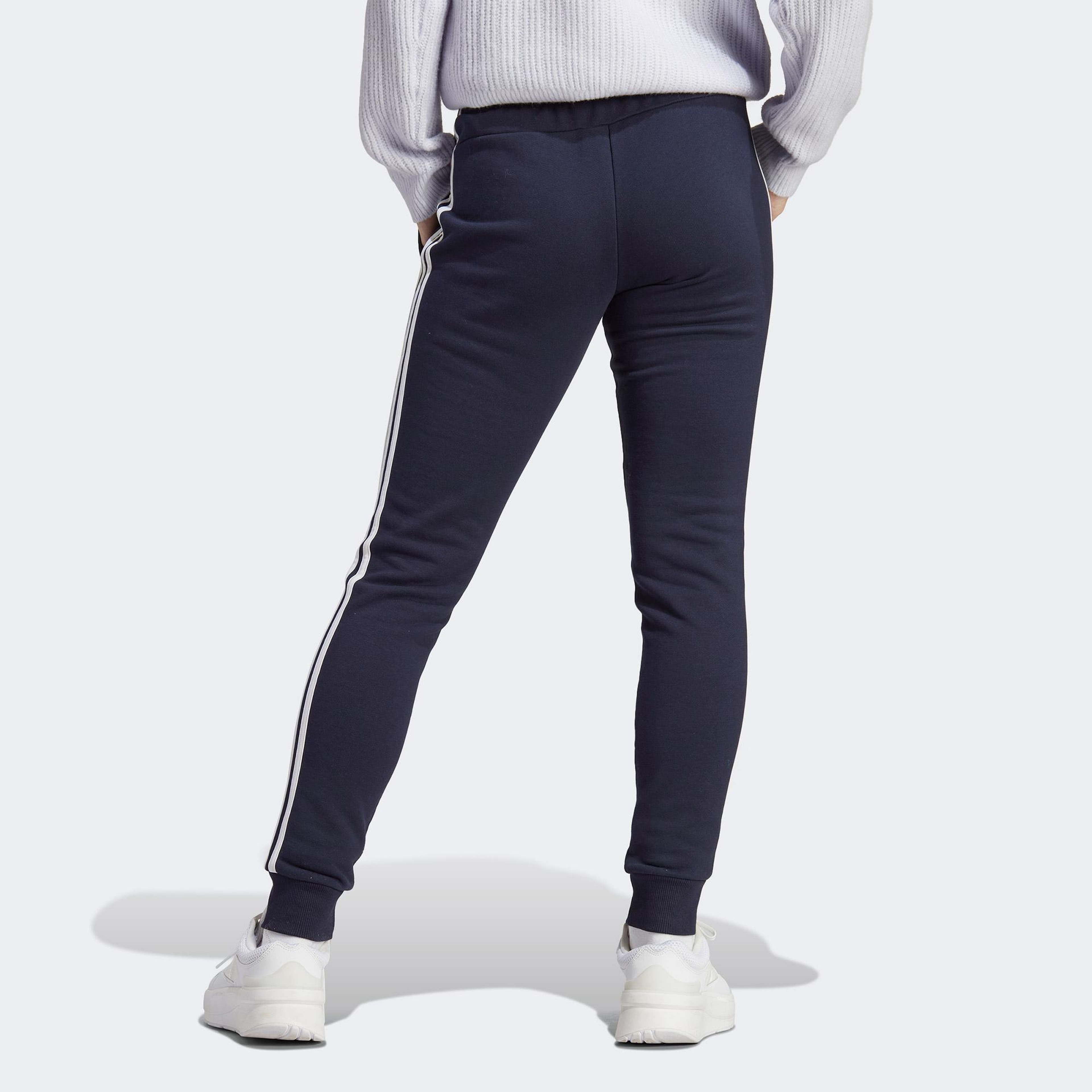 adidas Essential 3 Striped Kadın Lacivert Günlük Eşofman Altı