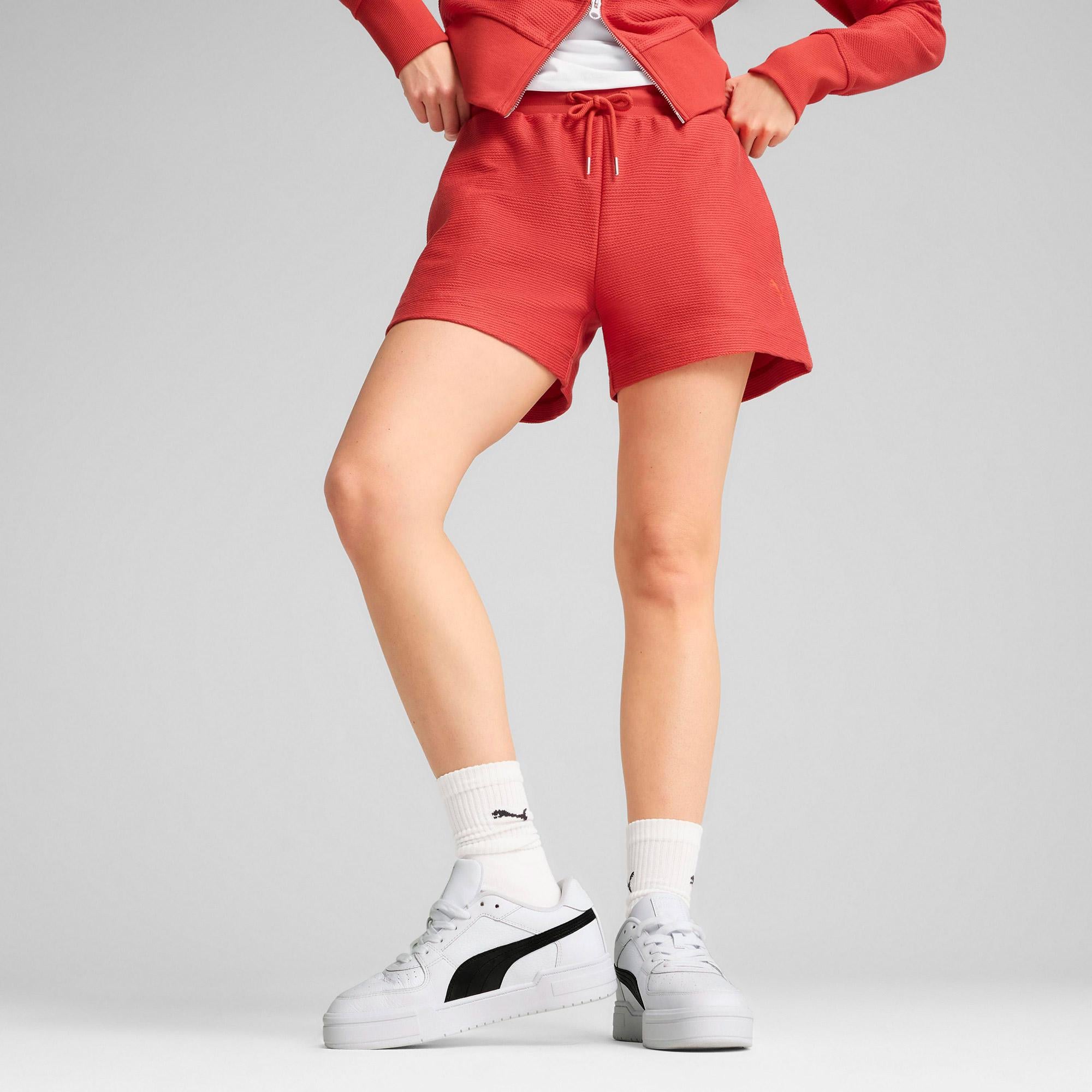 Puma Premium Ess A-Line Kadın Kırmızı Şort