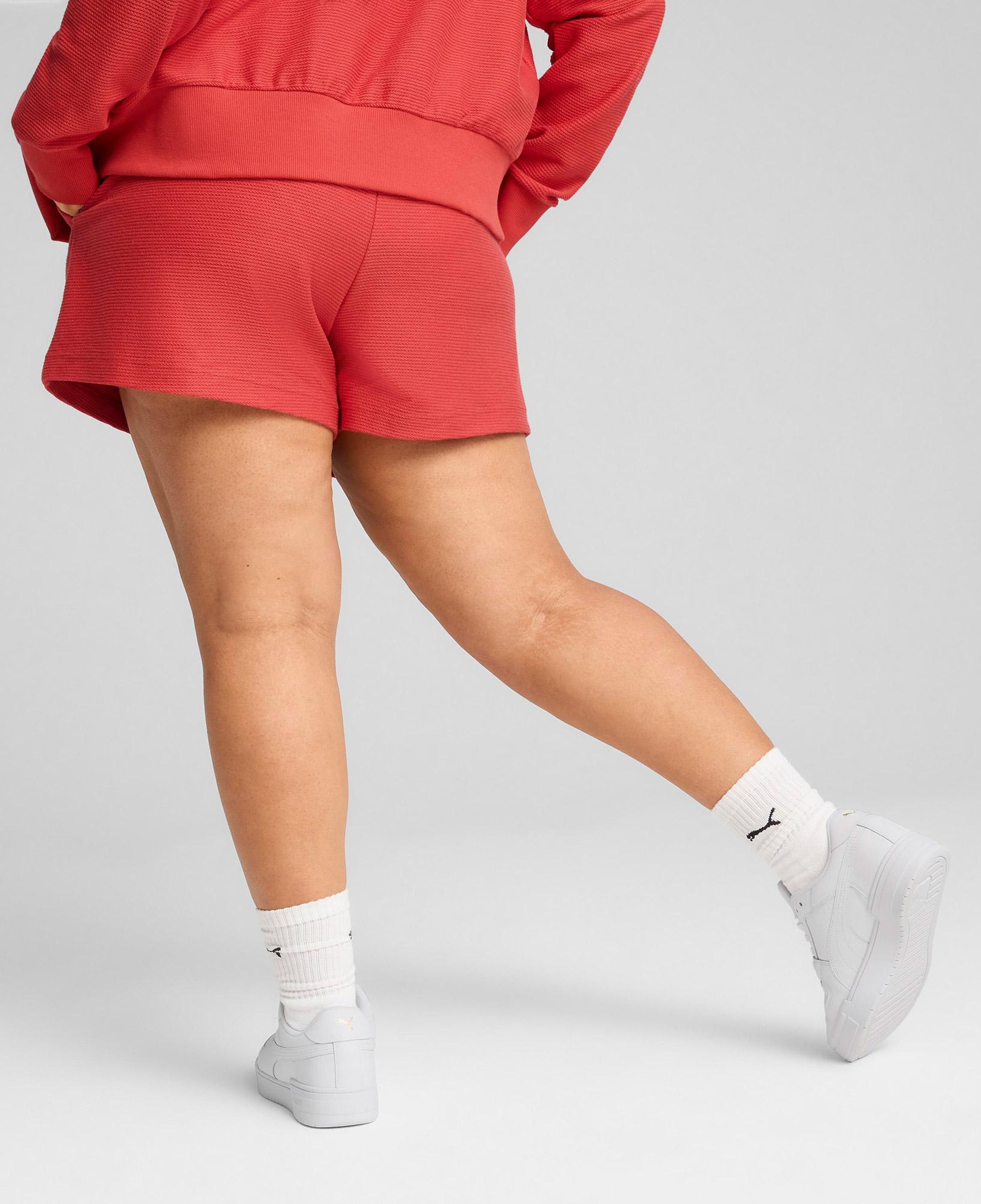 Puma Premium Ess A-Line Kadın Kırmızı Şort