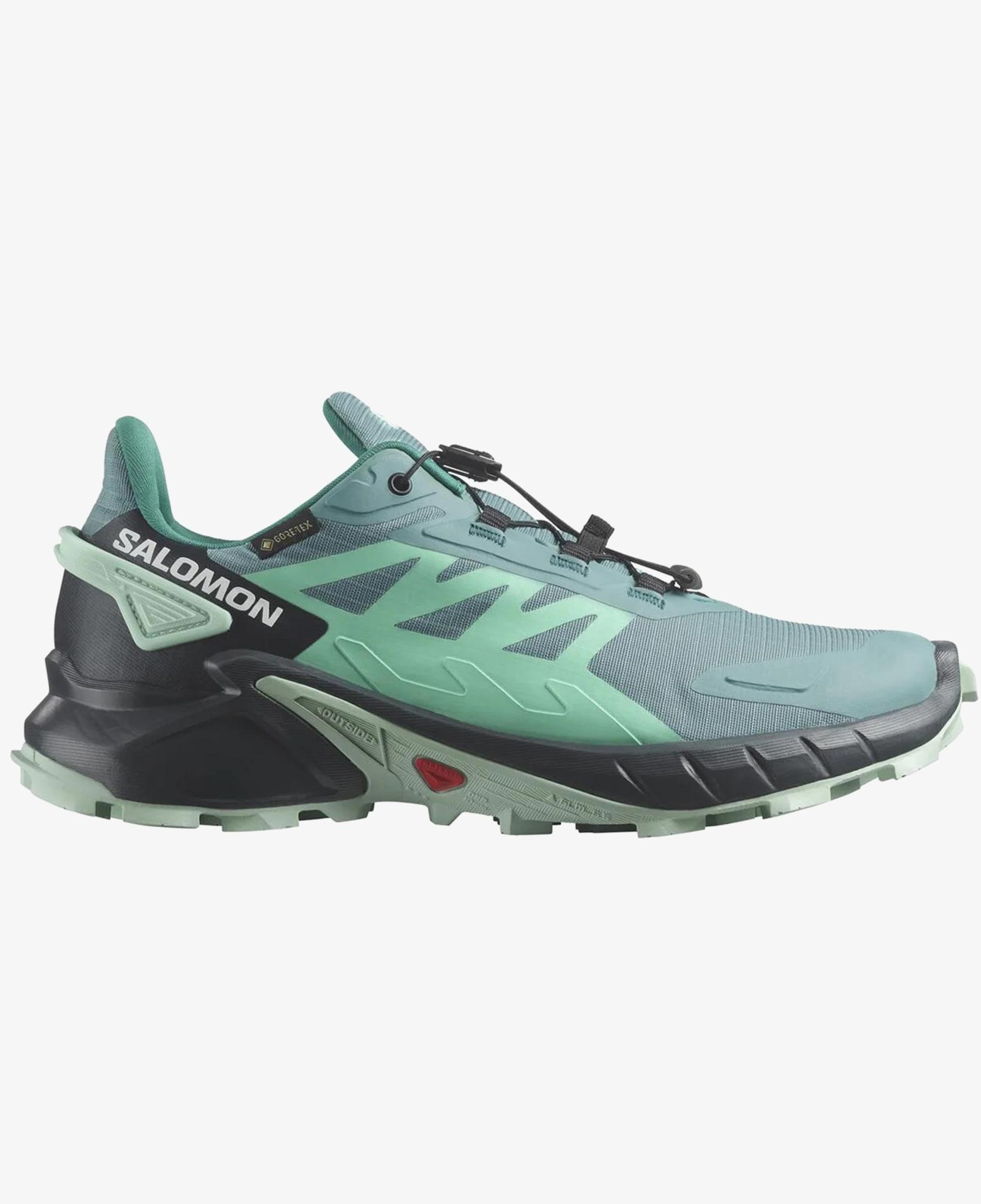 Salomon Supercross 4 Gore-Tex Kadın Yeşil Outdoor Ayakkabı