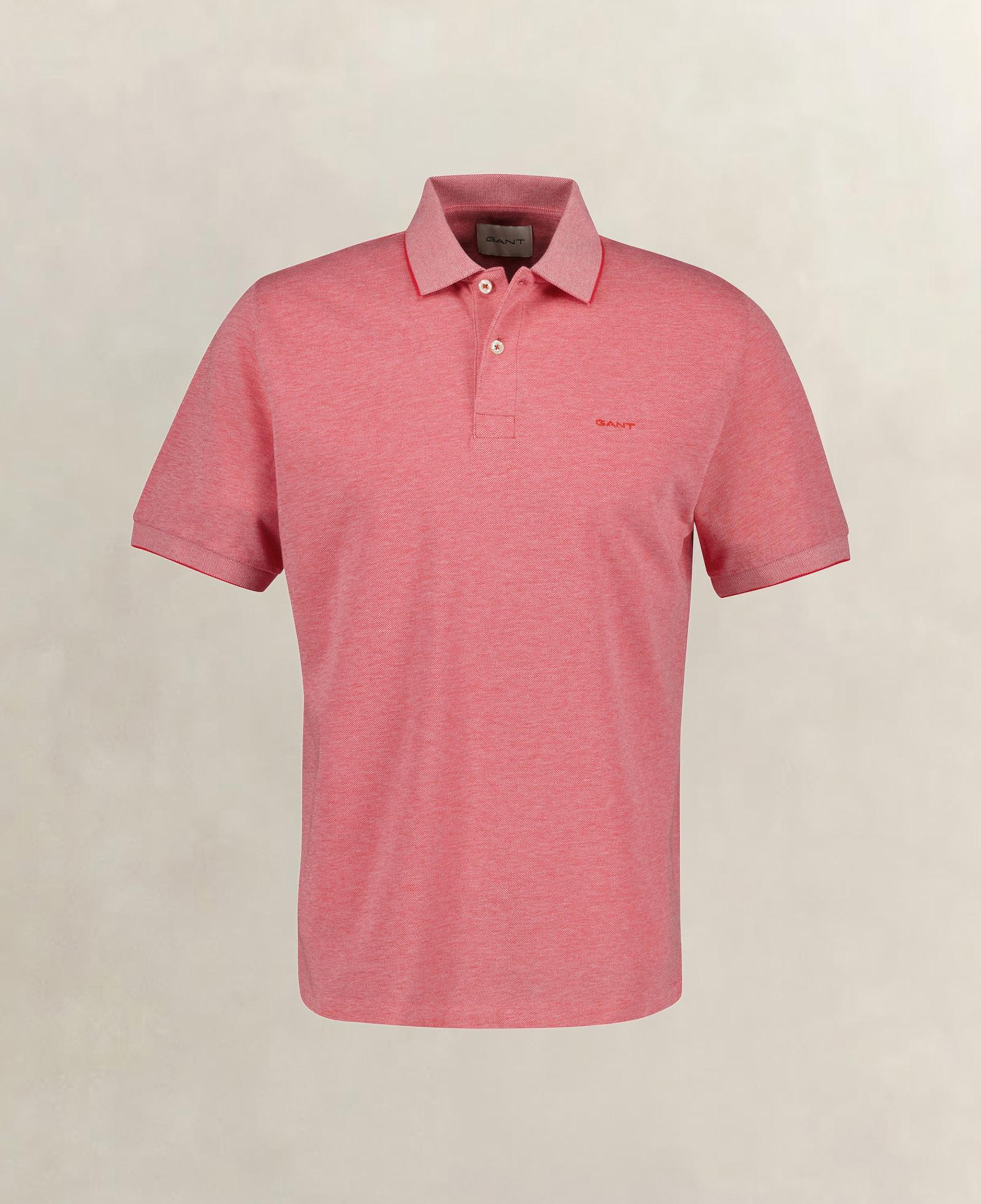 GANT Erkek Kırmızı Regular Fit Polo Yaka T-Shirt