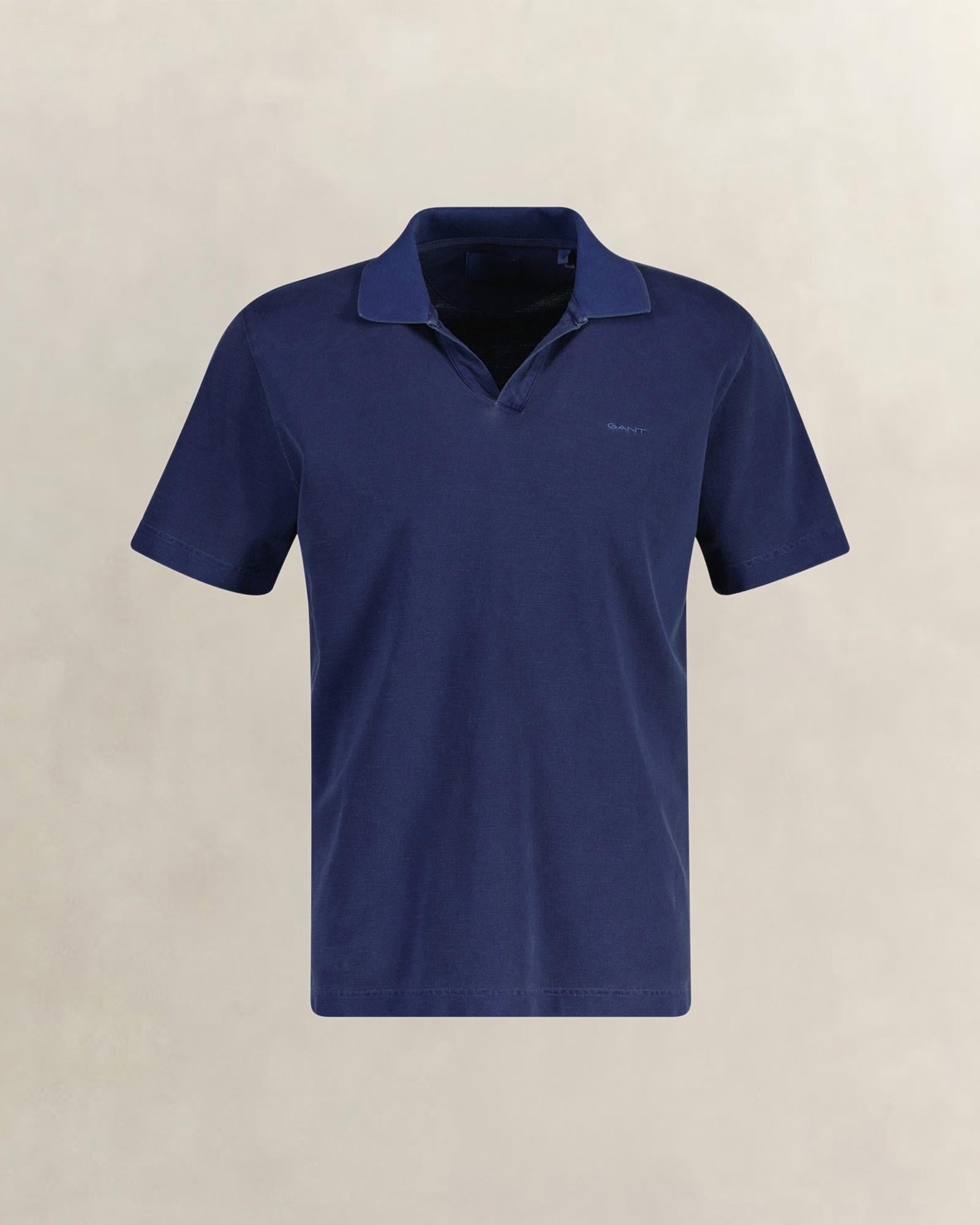 GANT Erkek Mavi Regular Fit Polo Yaka T-Shirt