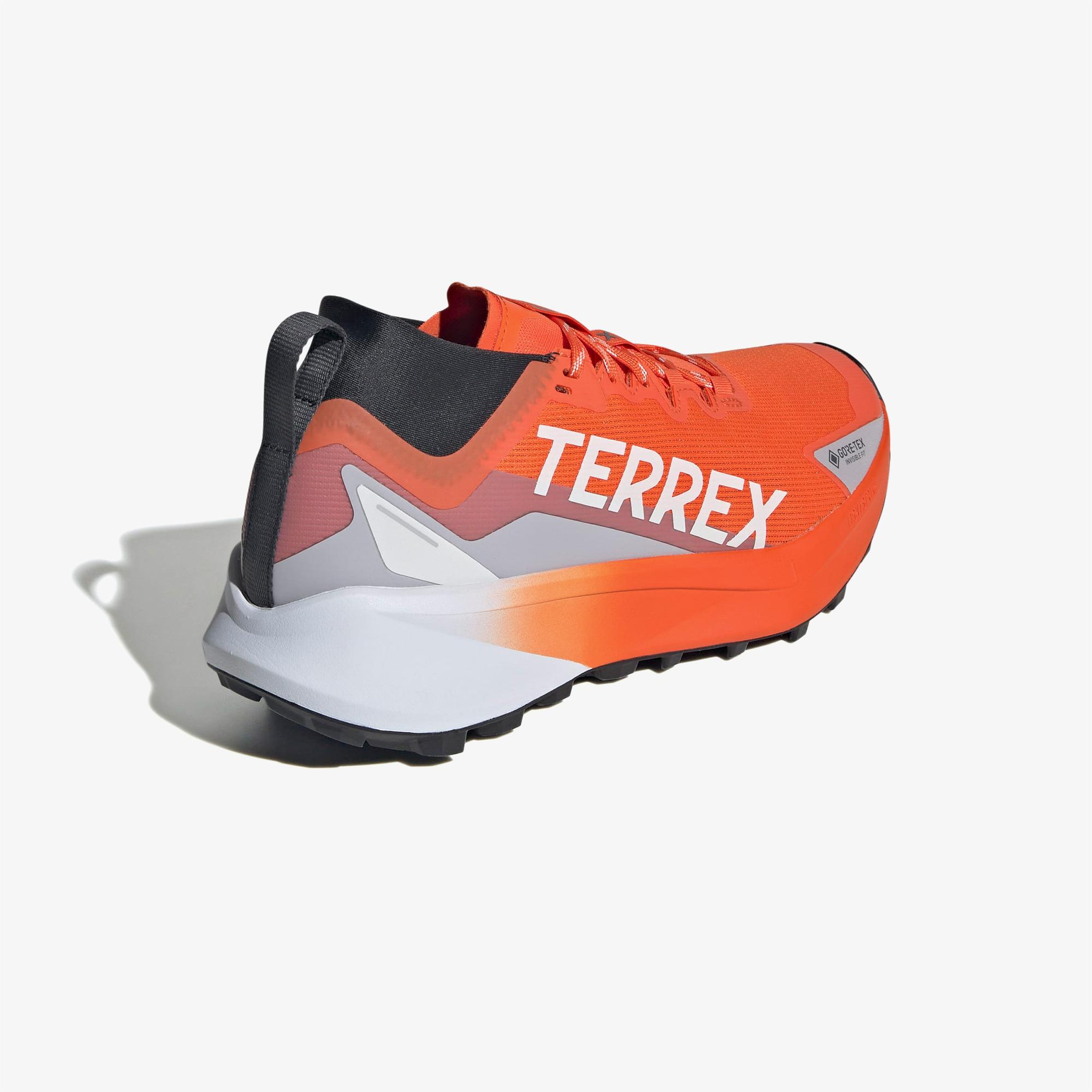 adidas Terrex Agravic Gore-Tex Erkek Turuncu Koşu Ayakkabısı
