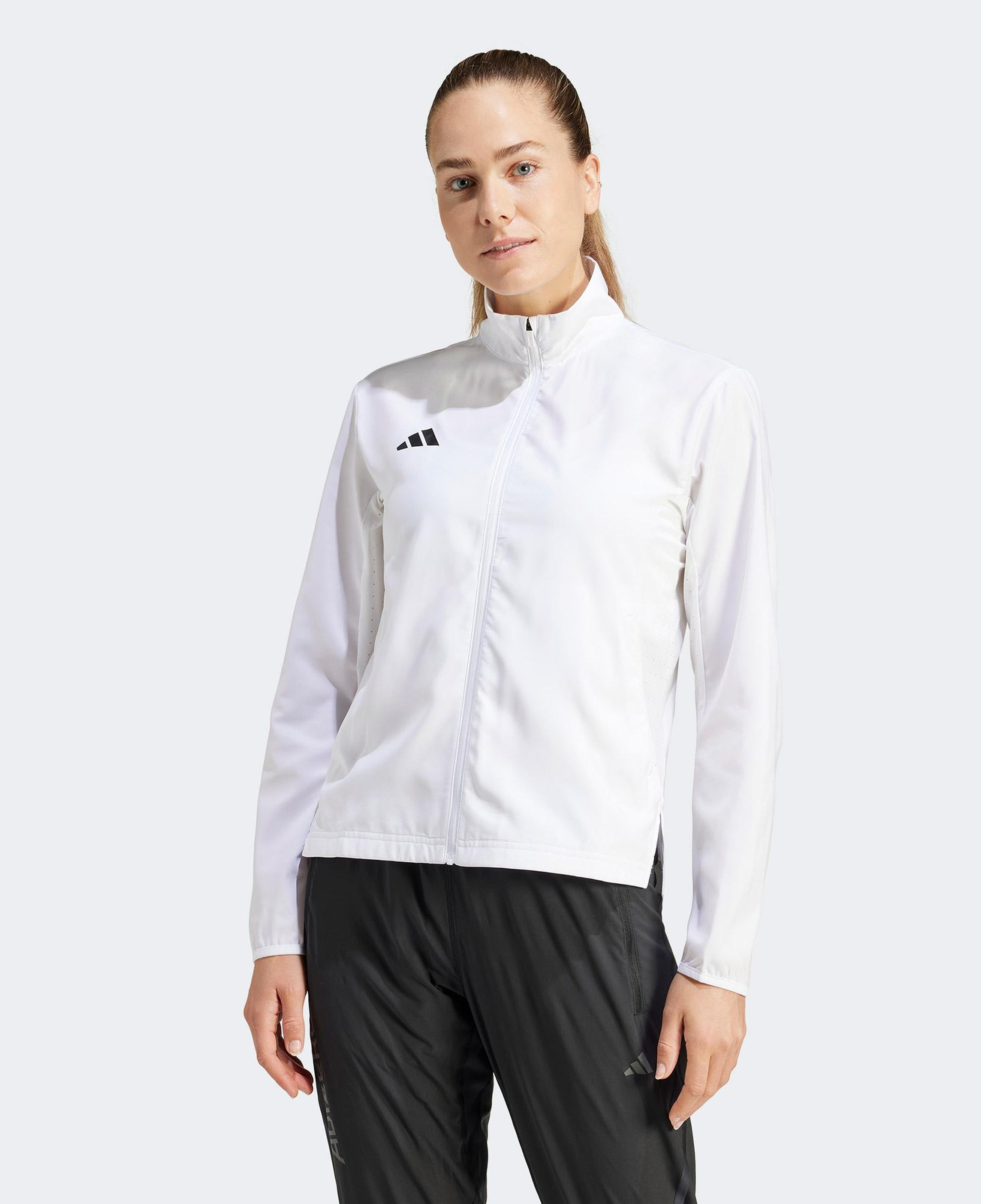adidas Adizero Essentials Kadın Beyaz Koşu Rüzgarlık