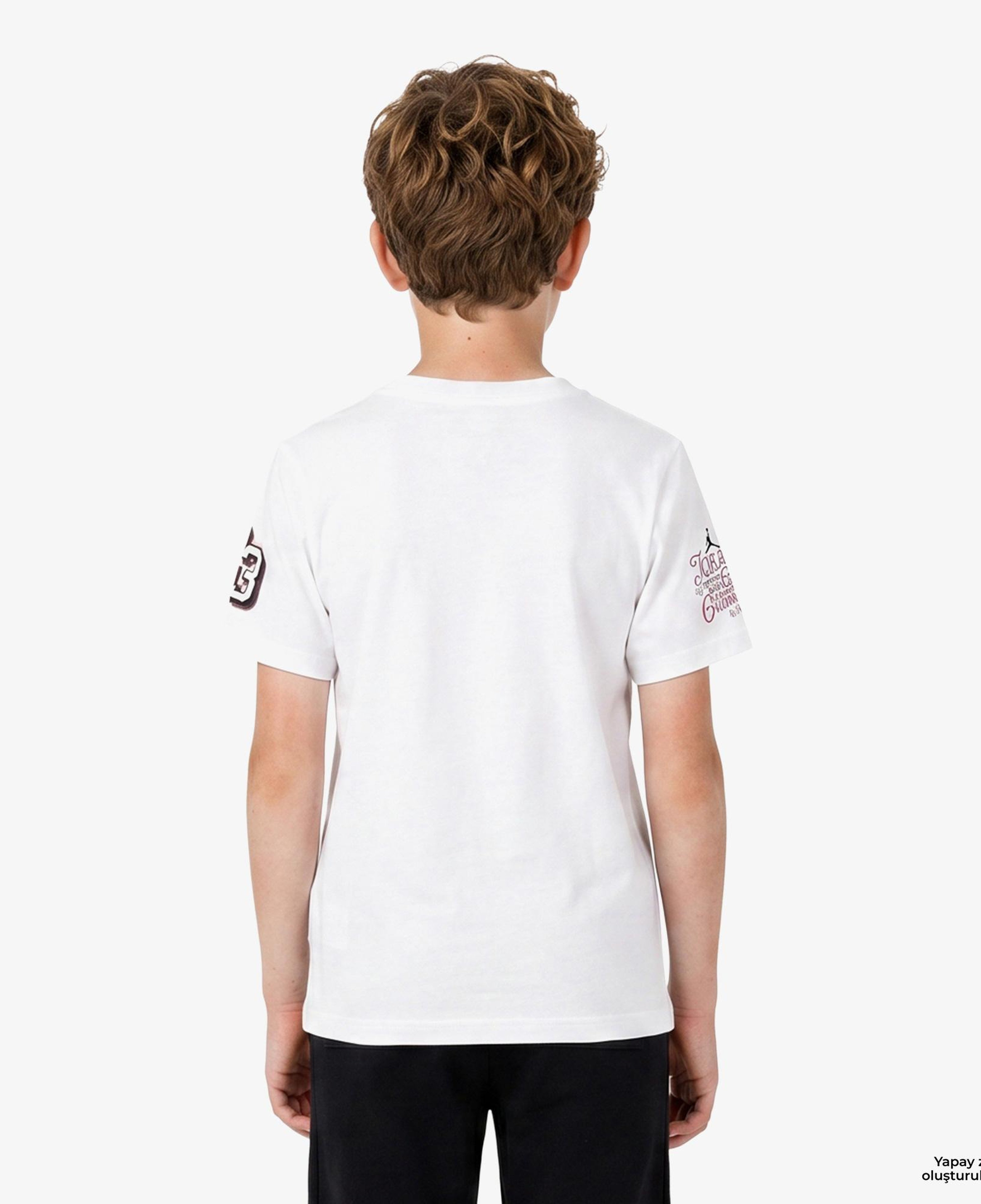 Jordan Sports Club Erkek Çocuk Beyaz T-Shirt