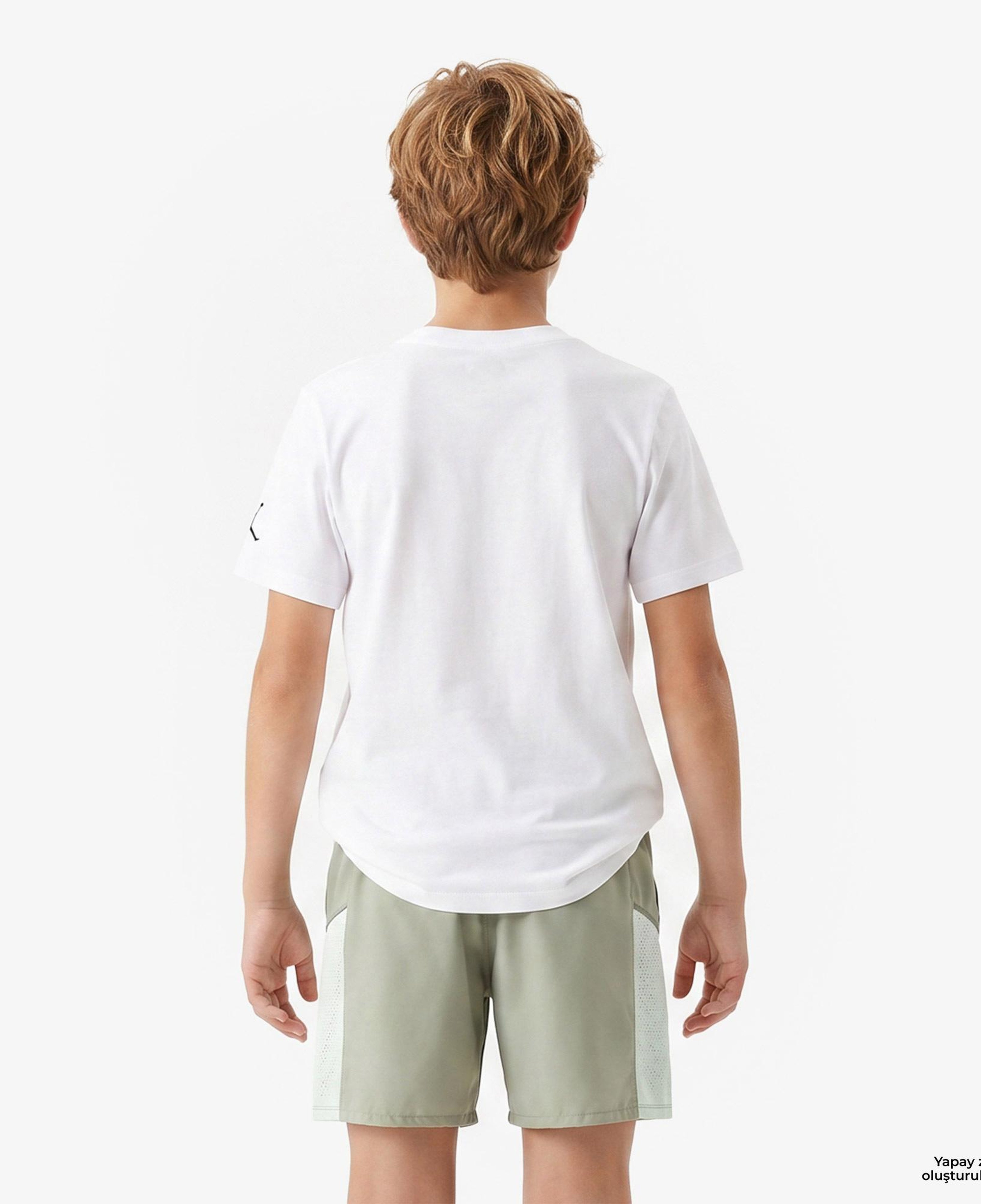 Jordan Tie-Dye Jumpman Erkek Çocuk Beyaz T-Shirt