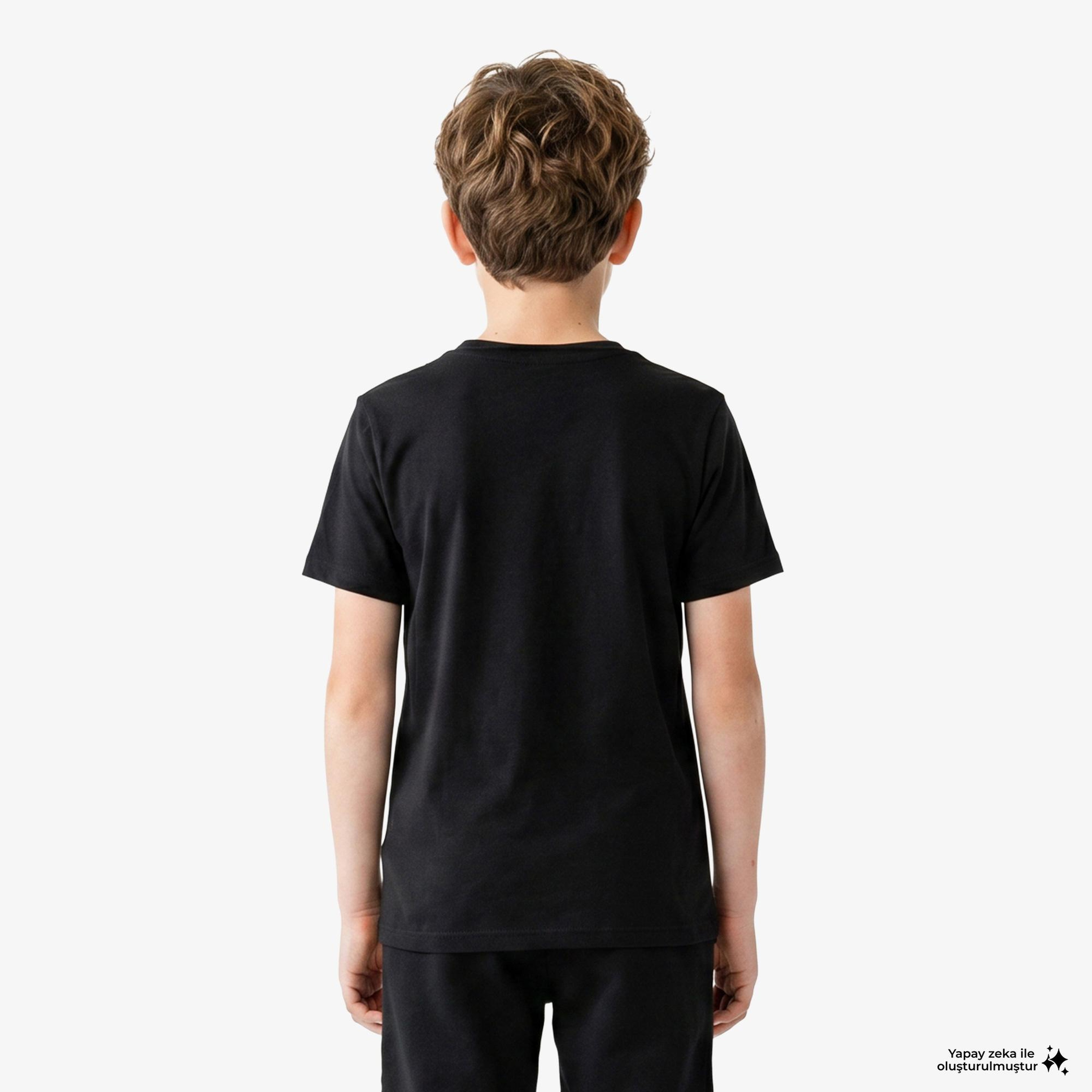 Jordan Venice Beach Hoops Erkek Çocuk Siyah T-Shirt