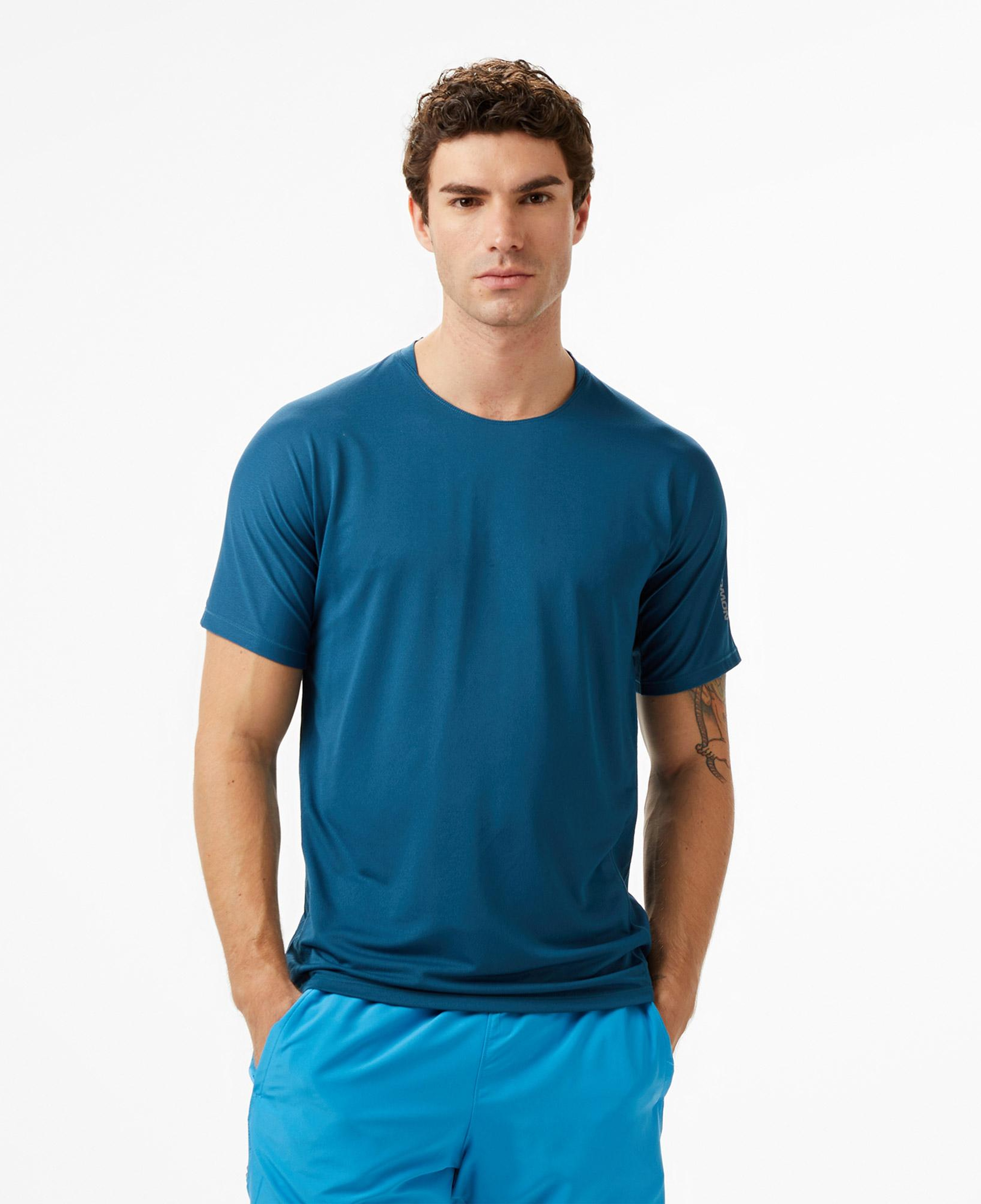Salomon Sense Aero Erkek Lacivert T-Shirt