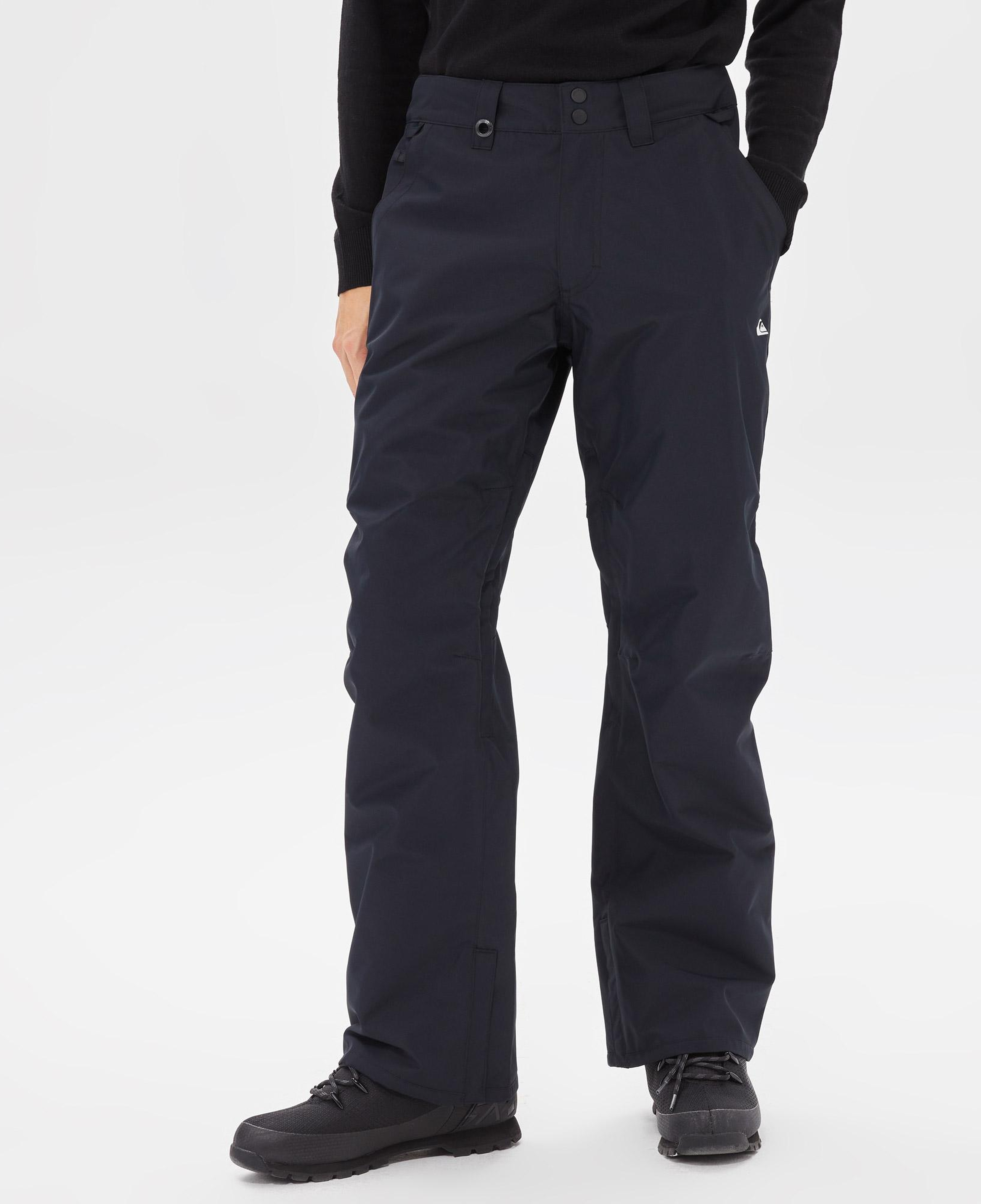 Quiksilver Estate Erkek Siyah Snowboard Pantolonu