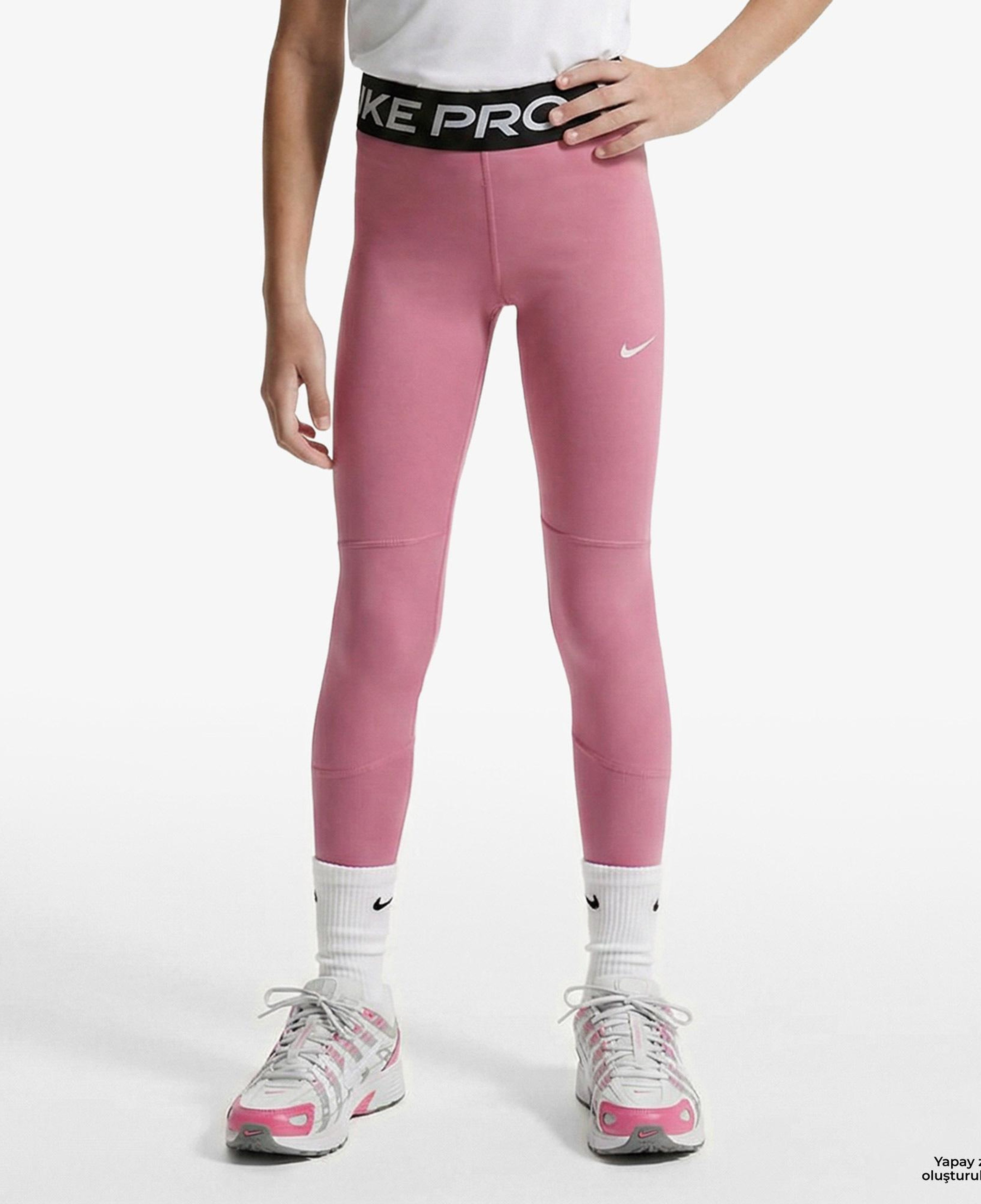 Nike Pro Dri-Fit Çocuk Pembe Tayt