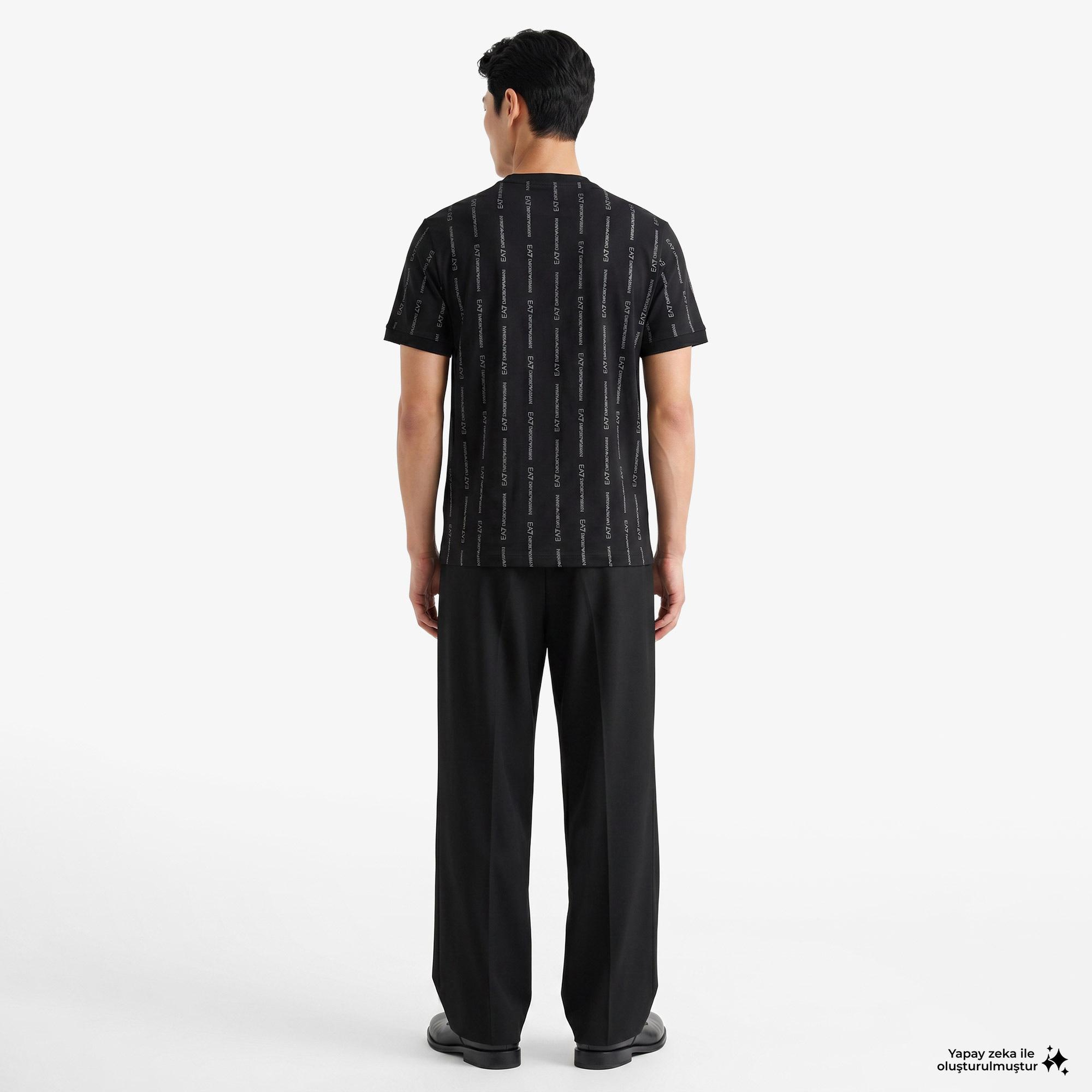 EA7 Erkek Siyah T-Shirt