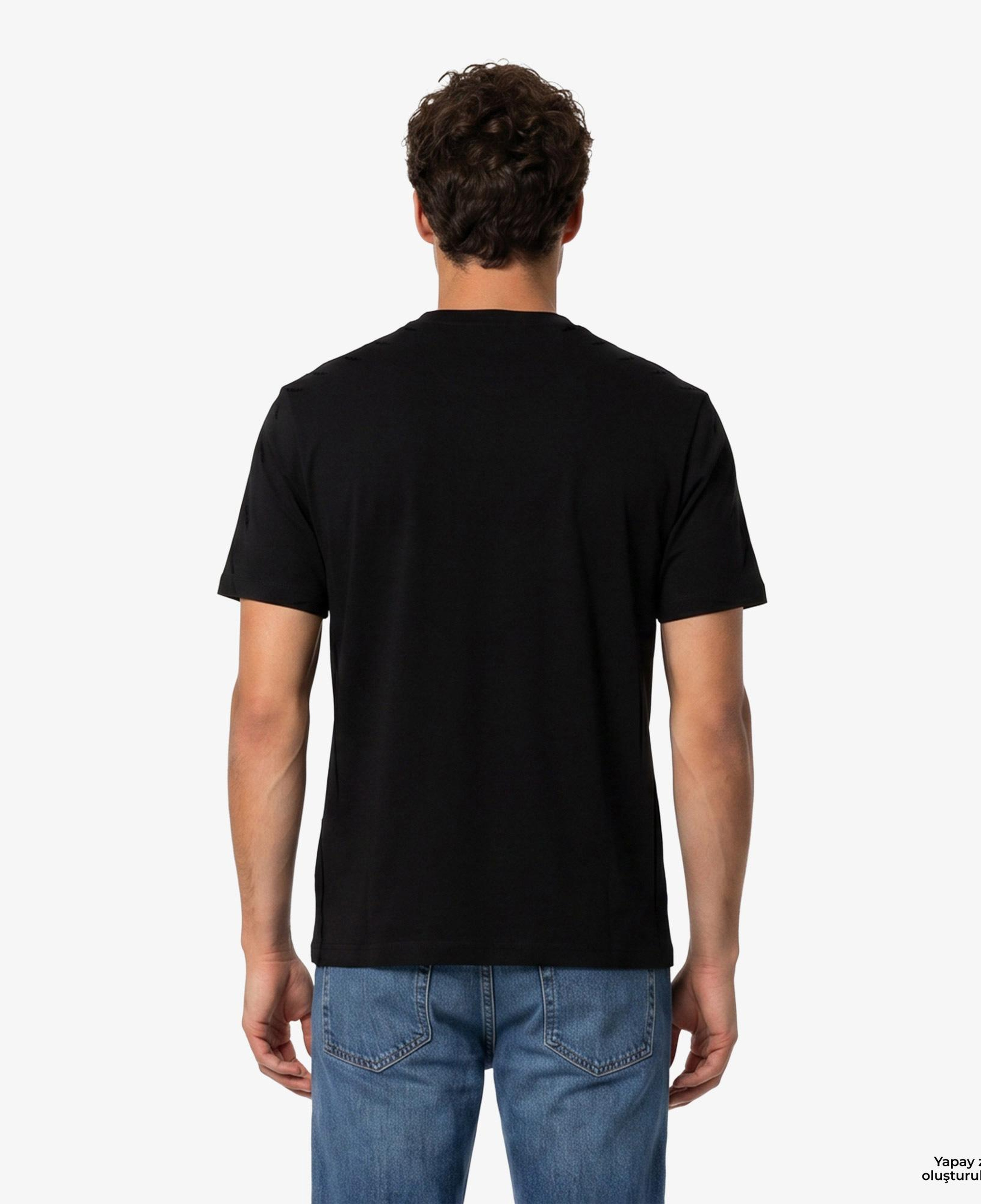 EA7 Erkek Siyah T-Shirt