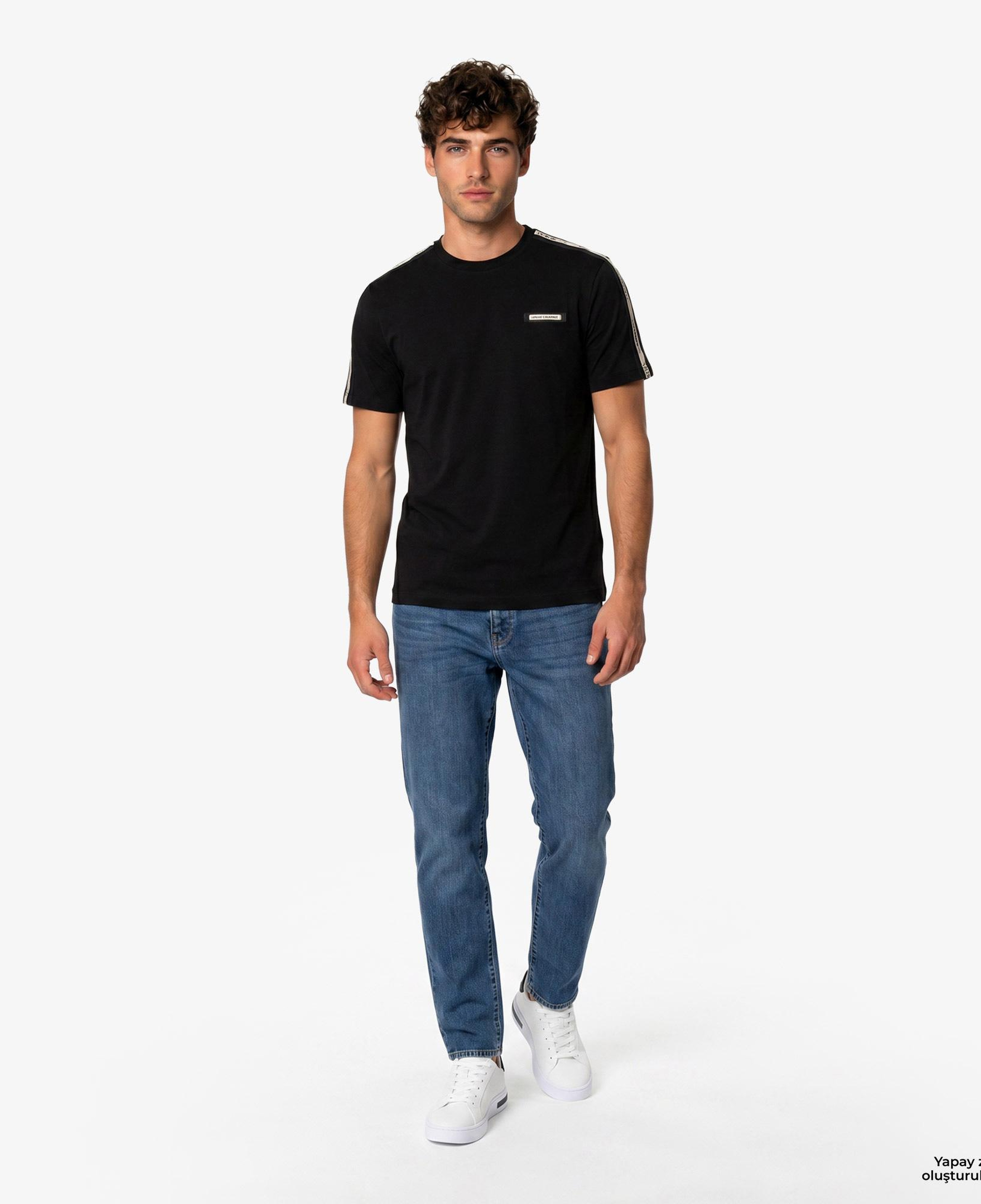 EA7 Erkek Siyah T-Shirt