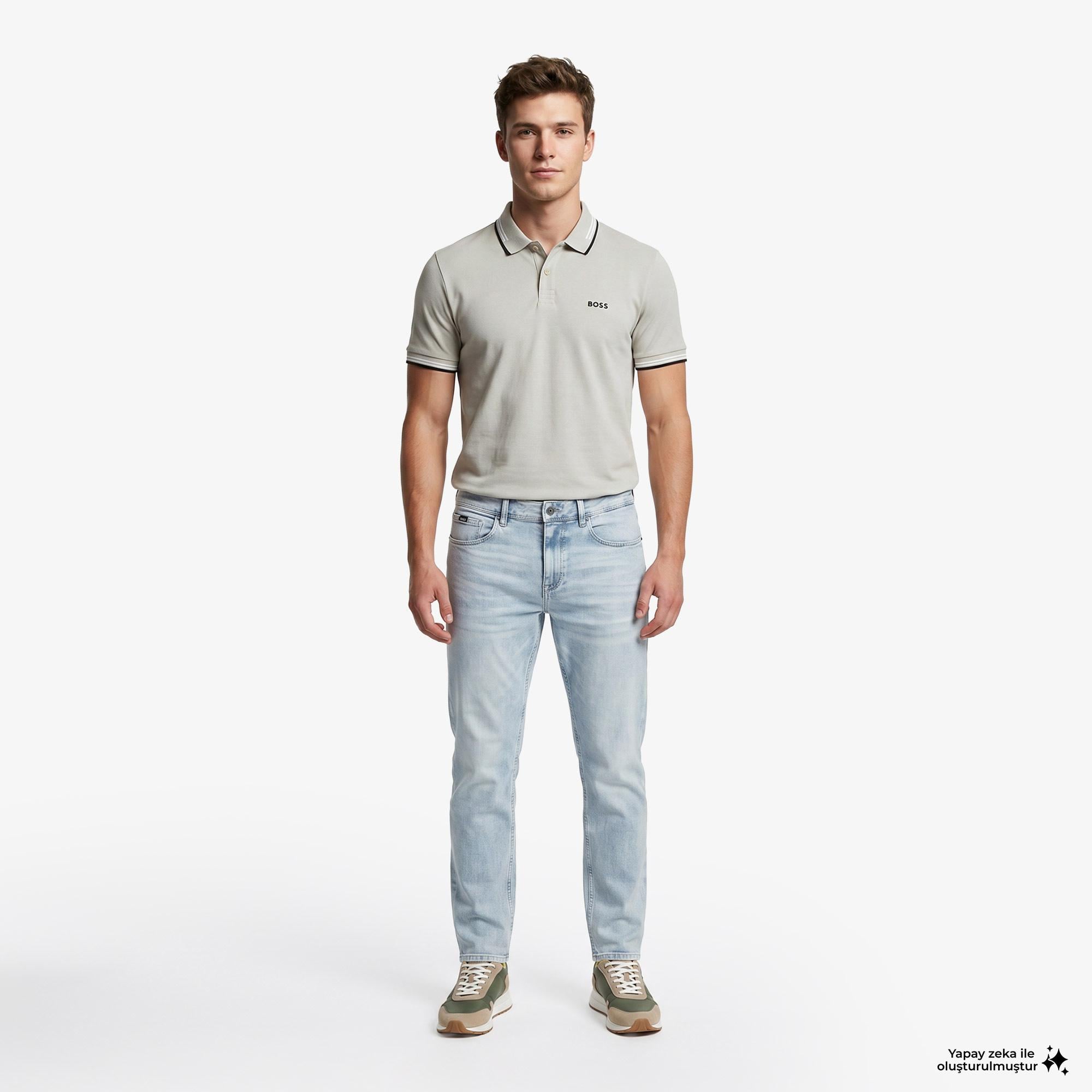 Boss Paul Erkek Bej Polo