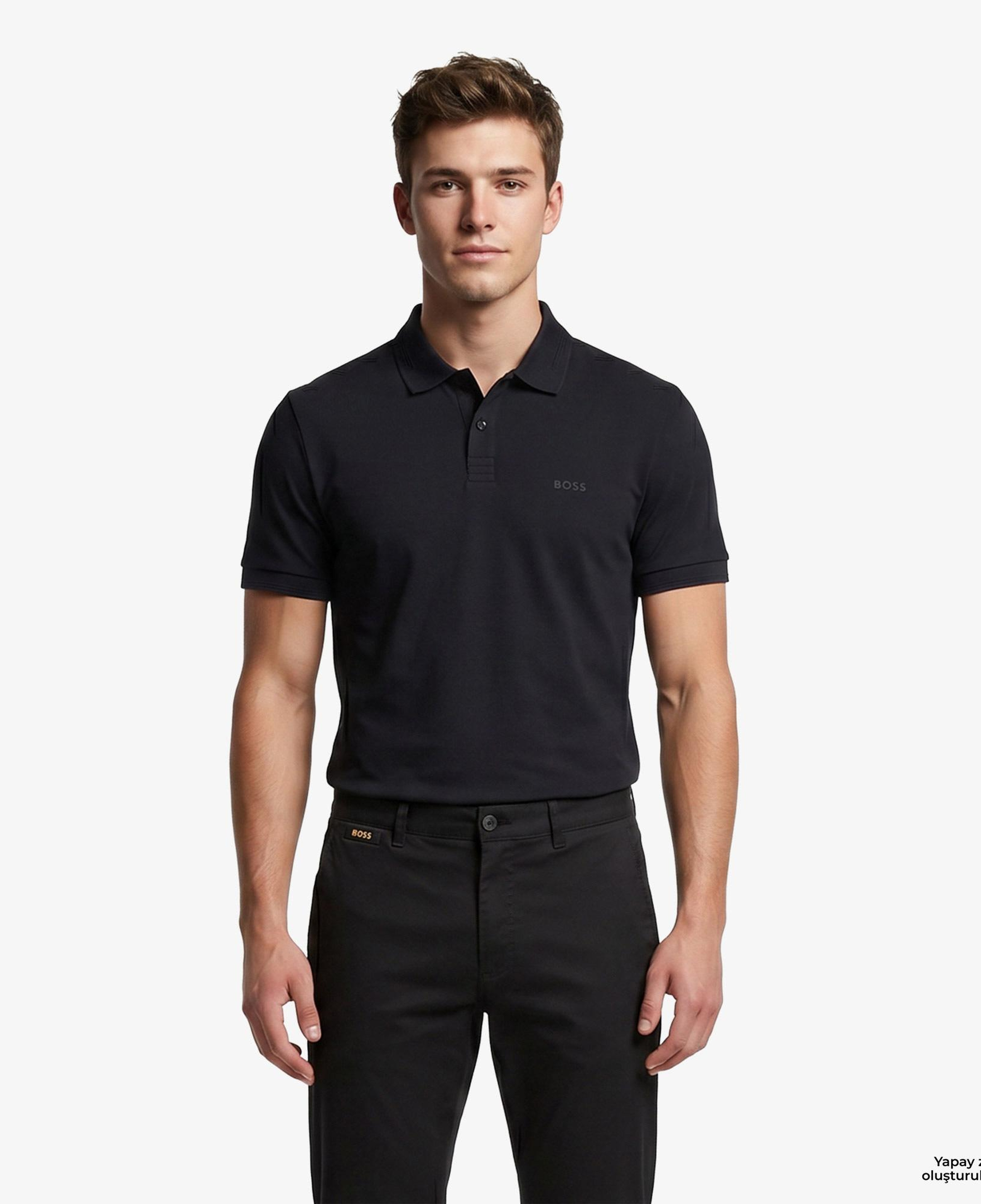 Boss Paul Erkek Lacivert Polo