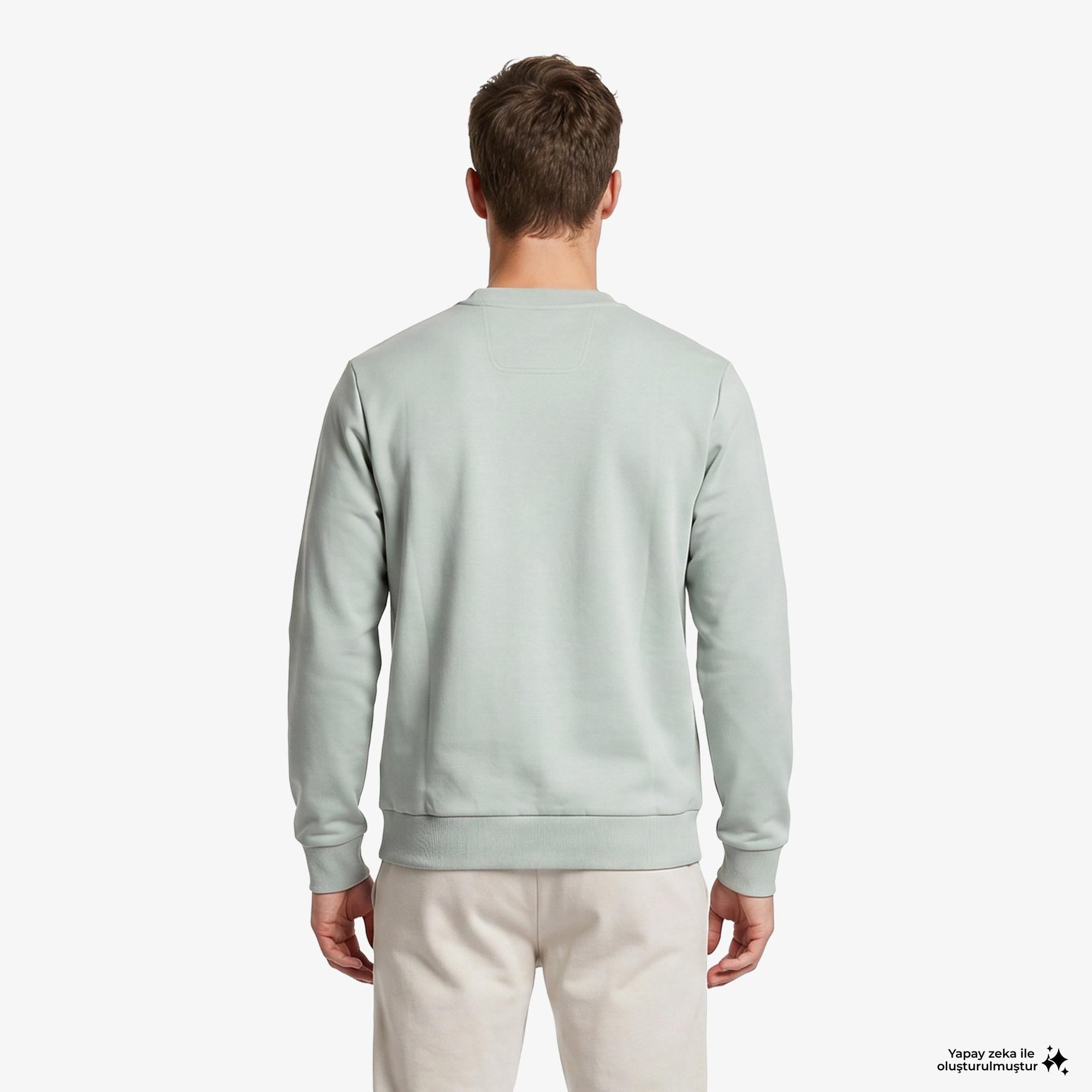 Boss Salbo Erkek Yeşil Sweatshirt