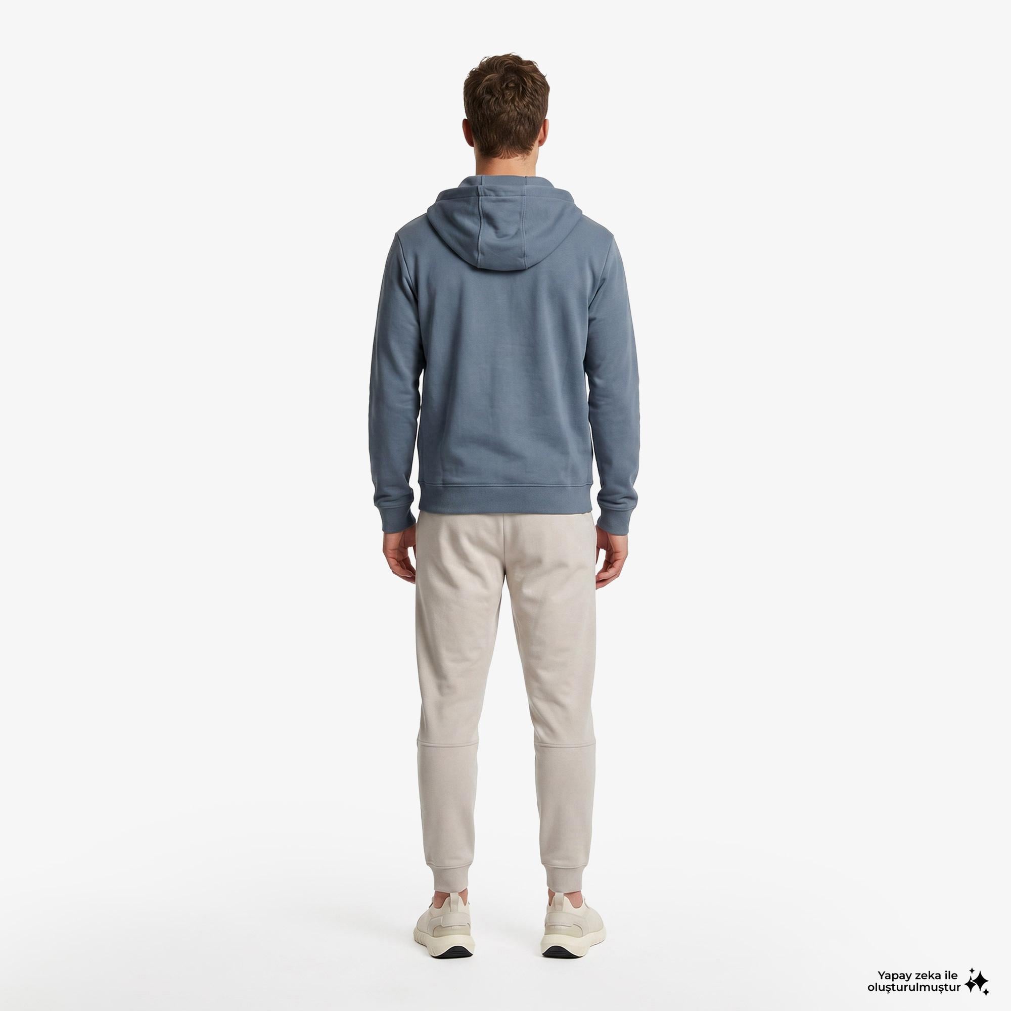 Boss Sestart Erkek Gri Sweatshirt