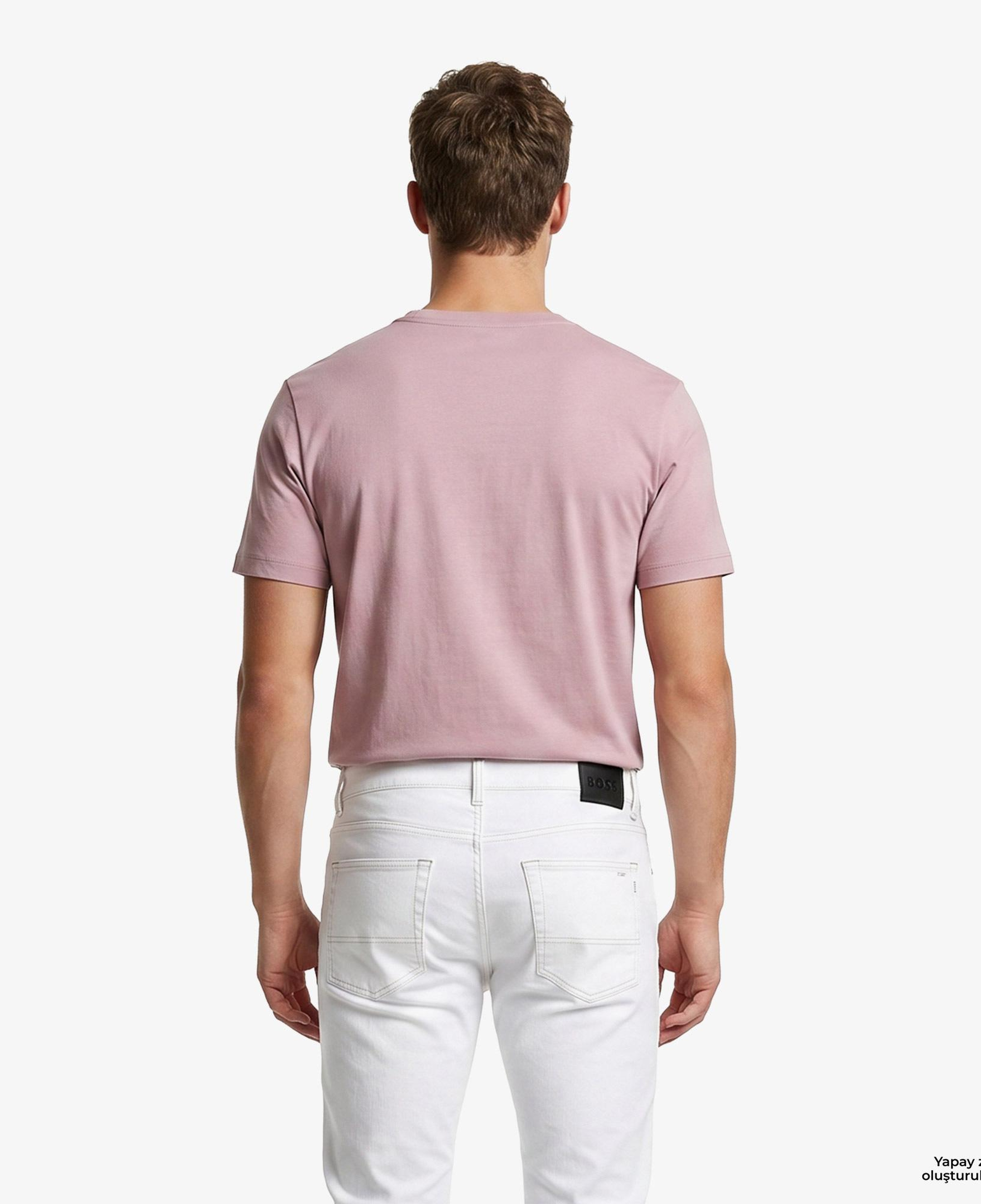 Boss Tales Erkek Mor T-Shirt