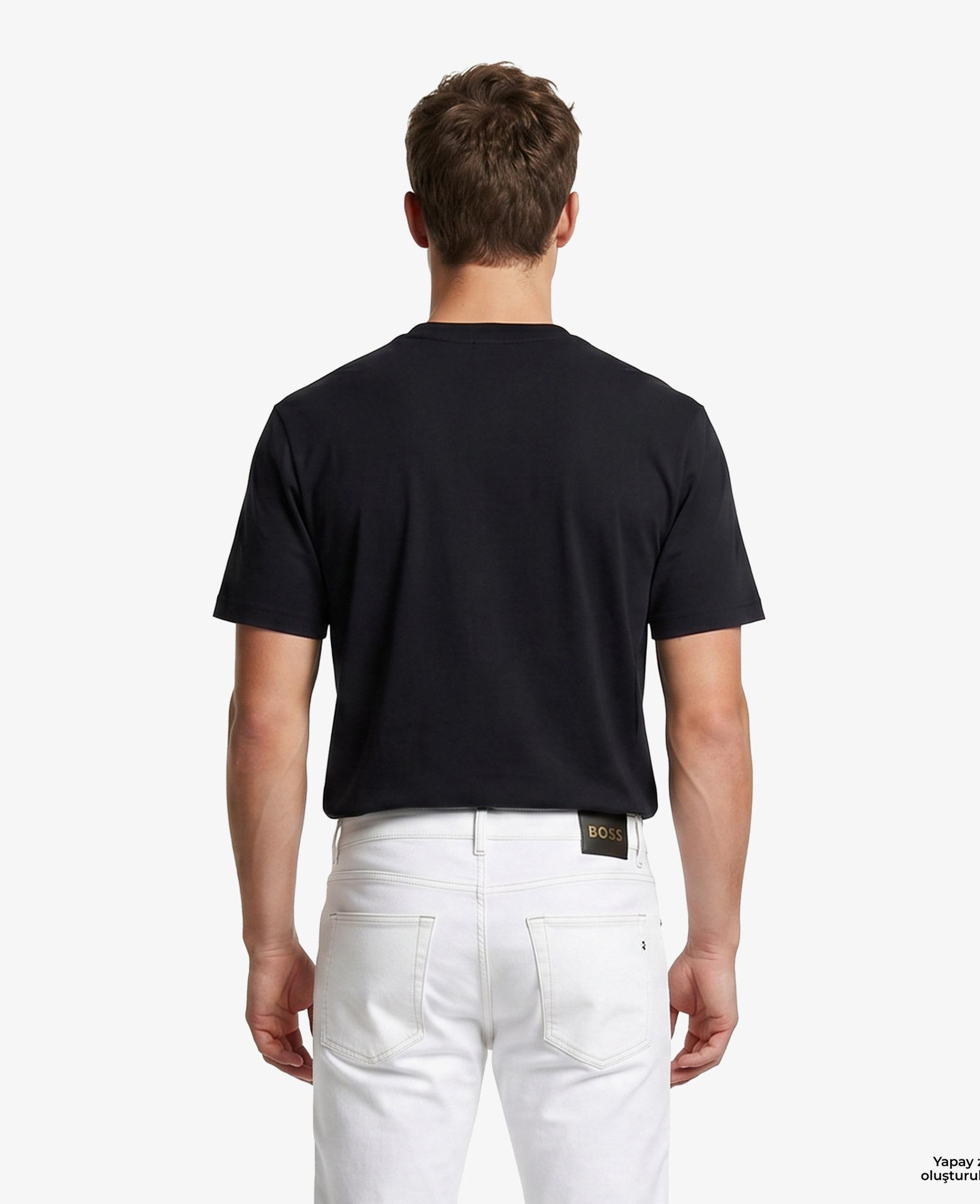 Boss Iconic Logo Erkek Lacivert T-Shirt