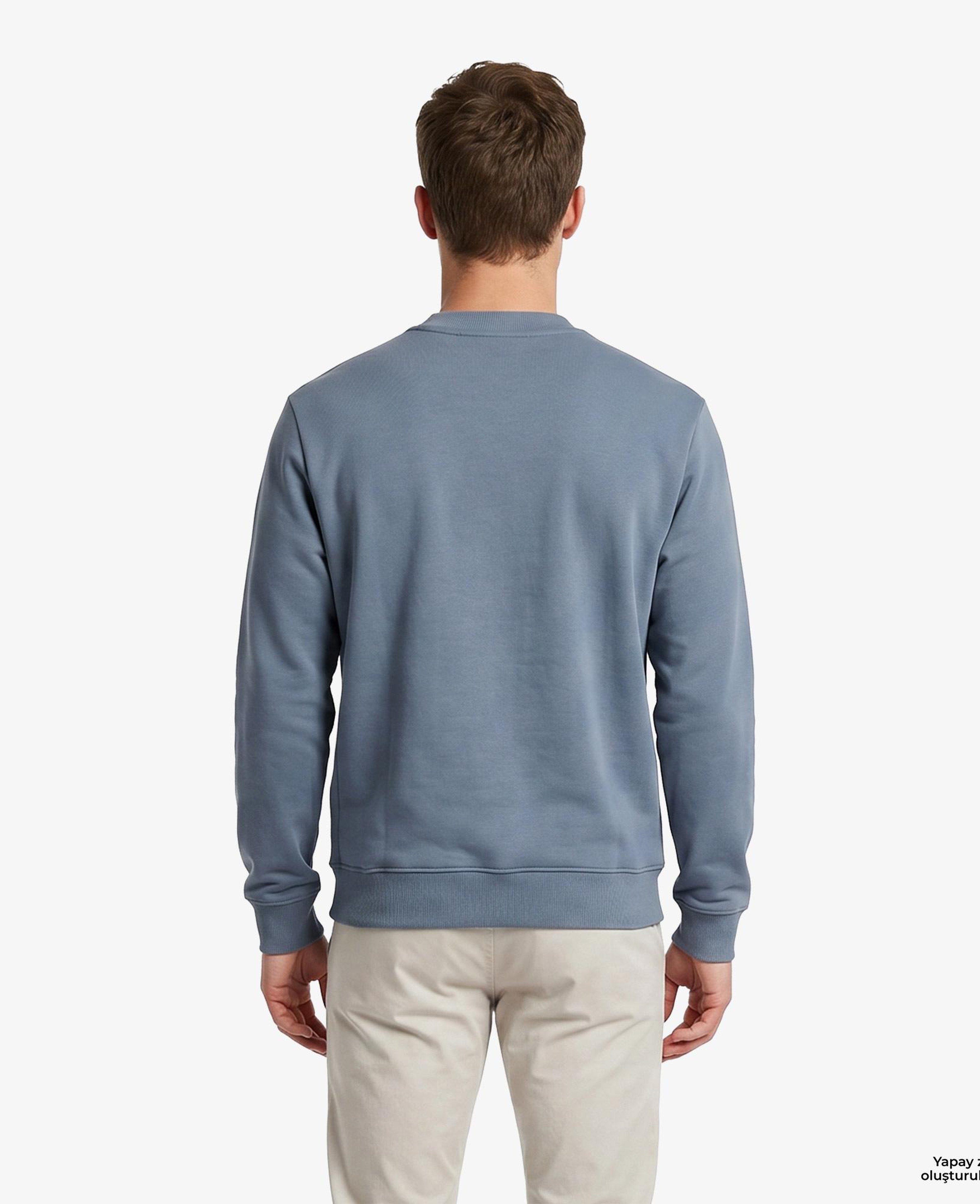 Hugo Dapo Erkek Mavi Sweatshirt