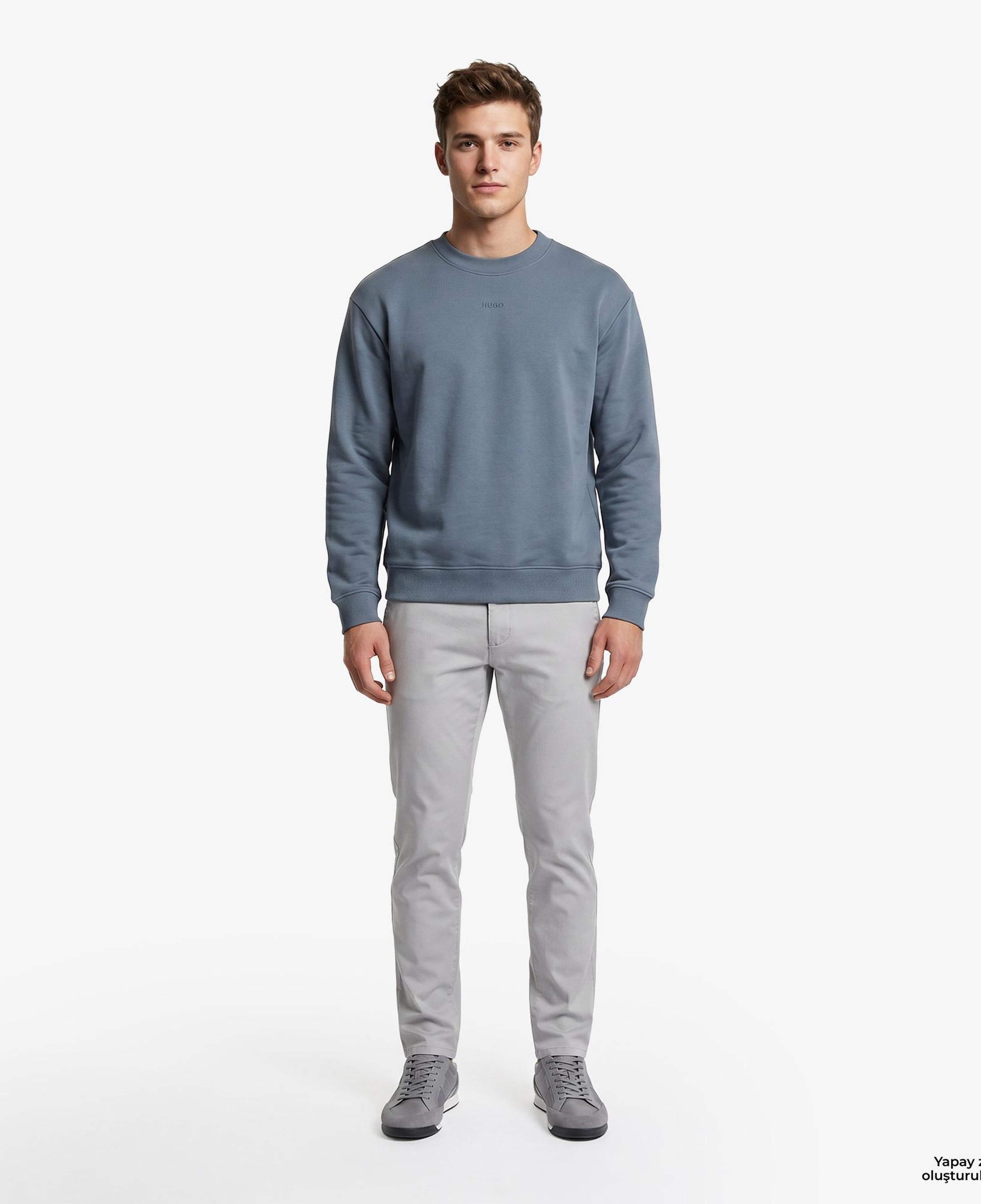 Hugo Dapo Erkek Mavi Sweatshirt