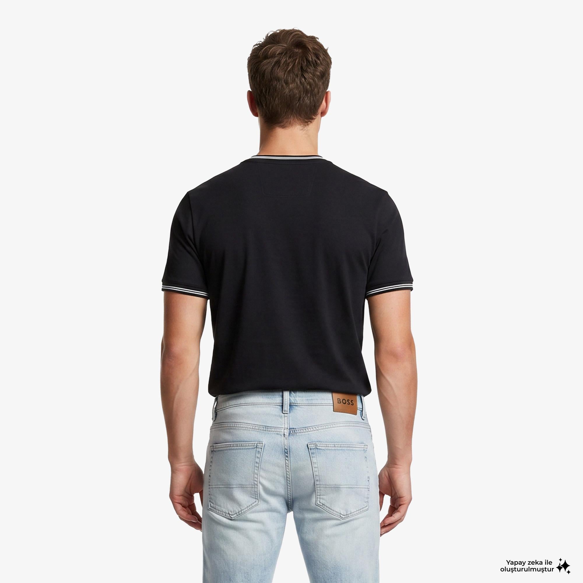 Boss Taul Erkek Lacivert T-Shirt