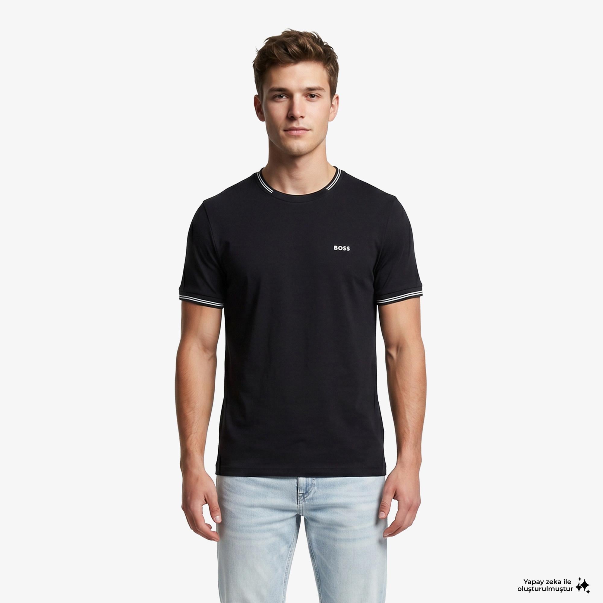 Boss Taul Erkek Lacivert T-Shirt