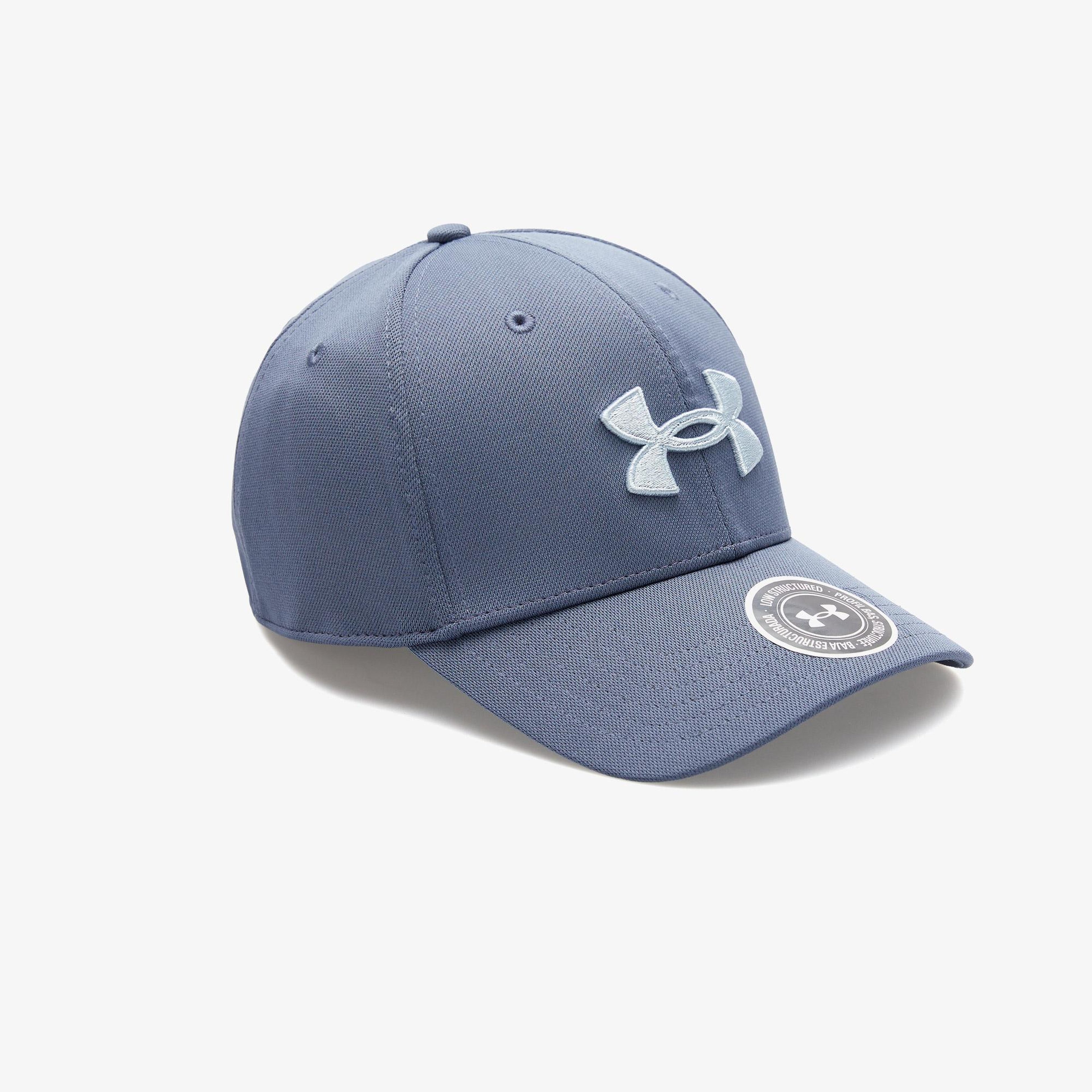 Under Armour Blitzing Low Str Erkek Gri Şapka