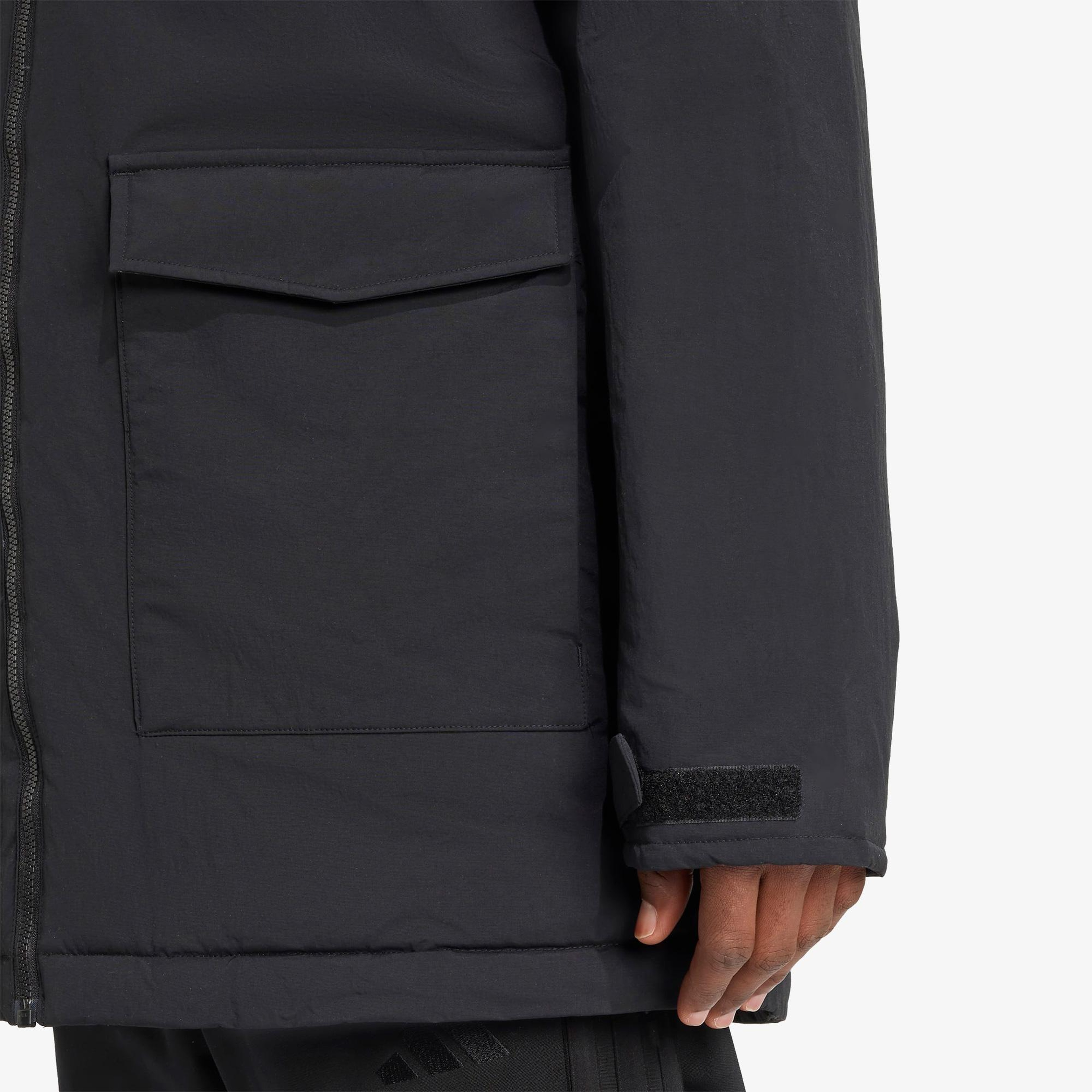 adidas Paveric Climawarm Kürk Erkek Siyah Outdoor Montu