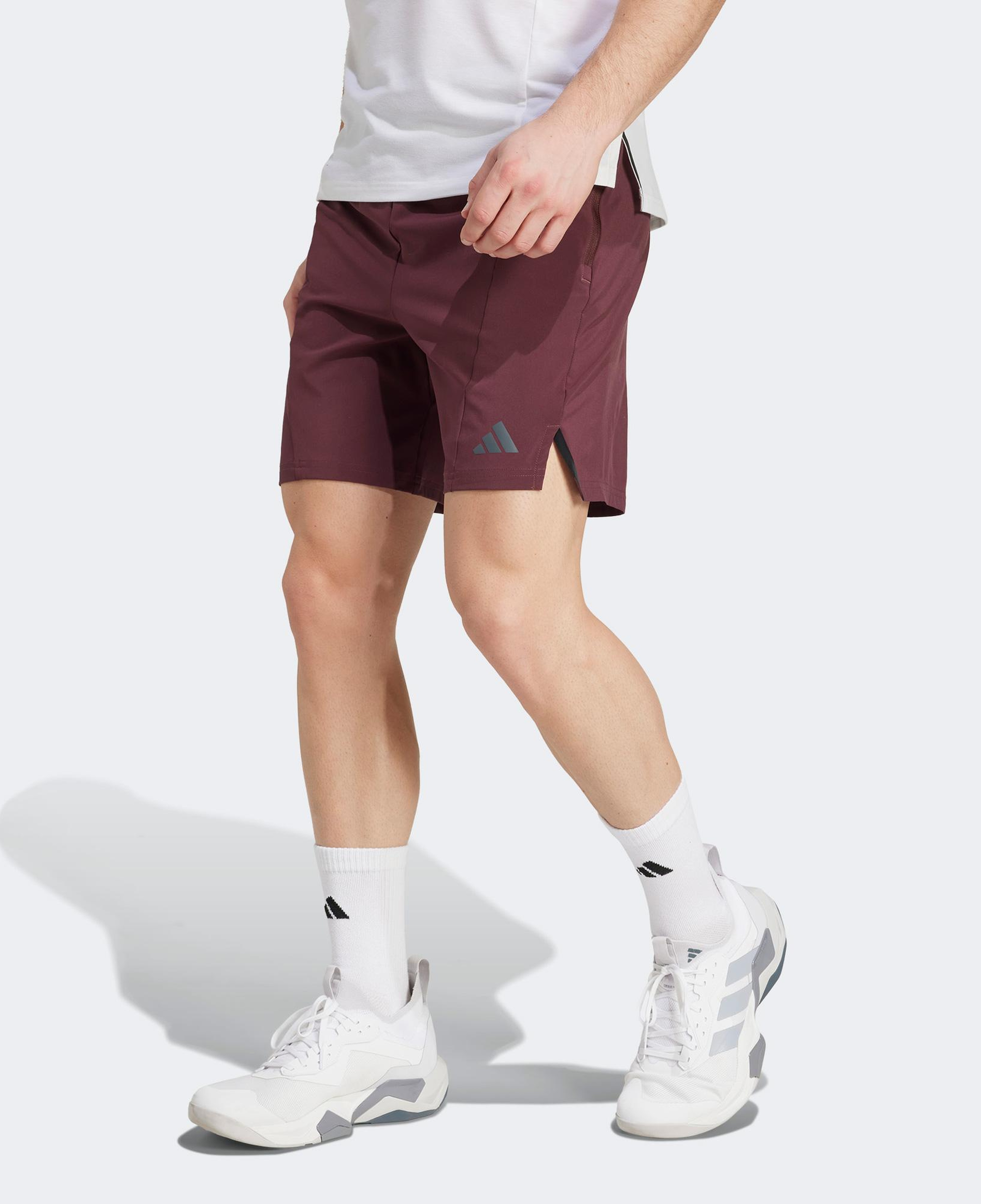 adidas Designed For Erkek Bordo Antrenman Şort