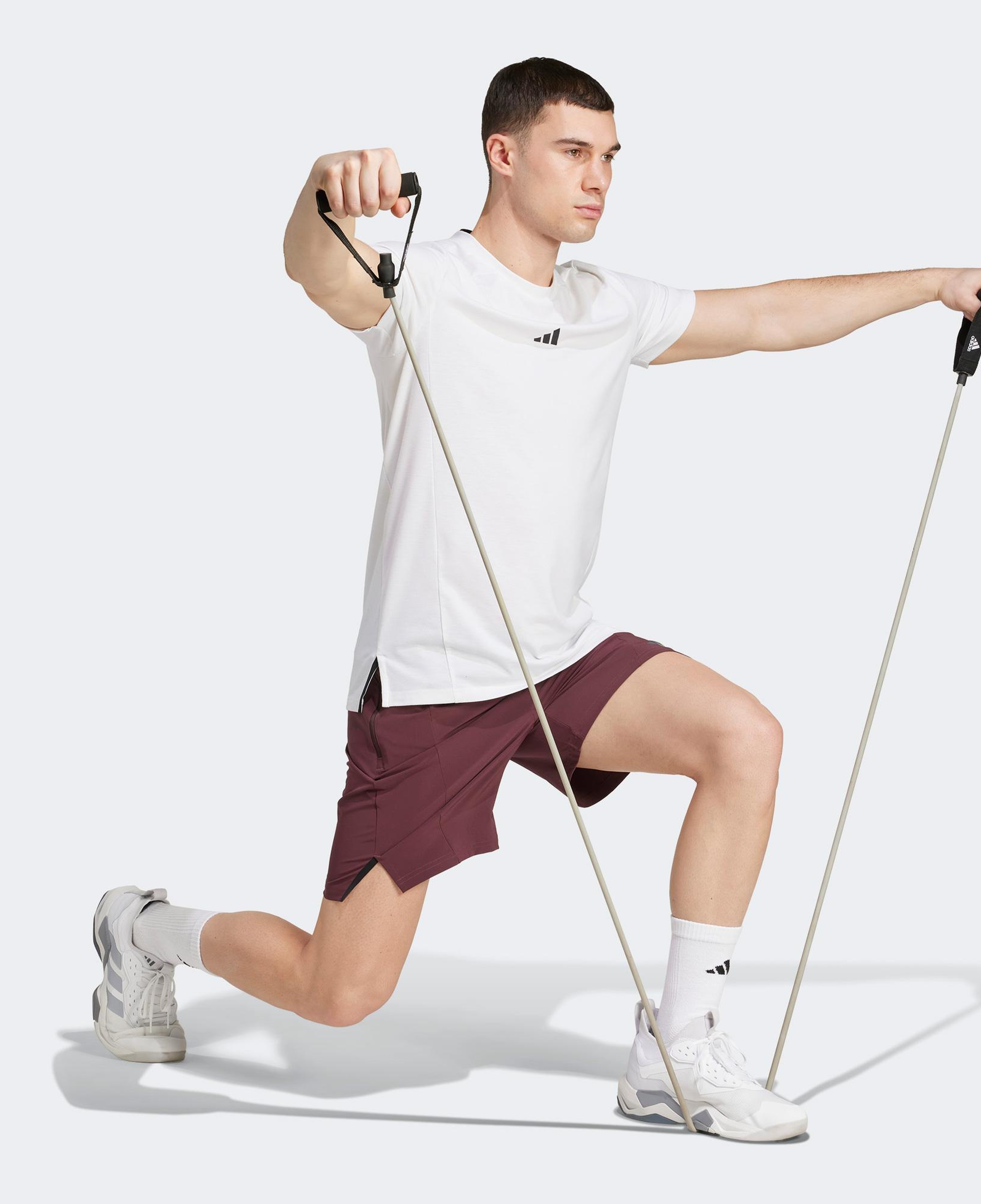 adidas Designed For Erkek Bordo Antrenman Şort