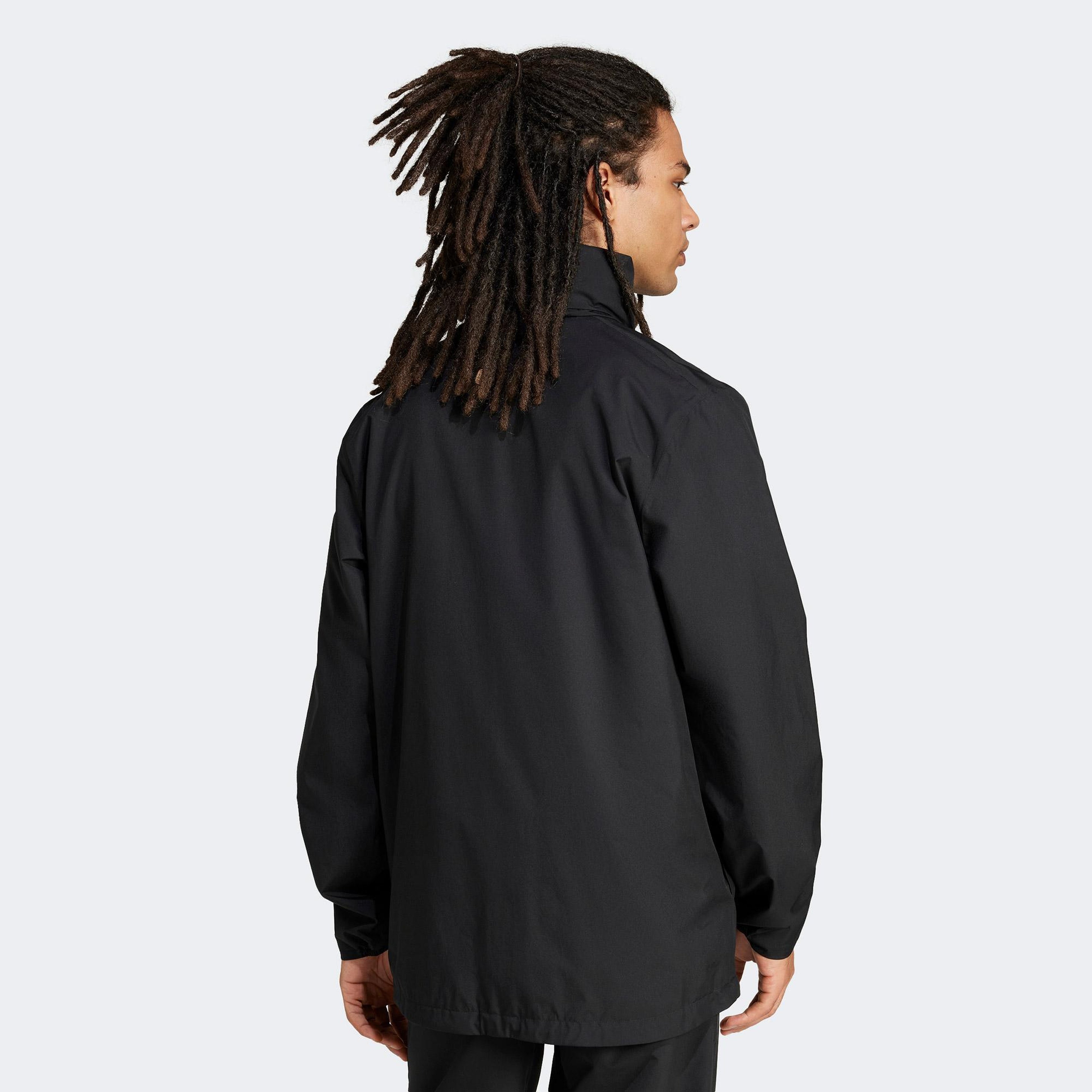 adidas Multi Essentials 2L Erkek Siyah Yağmurluk