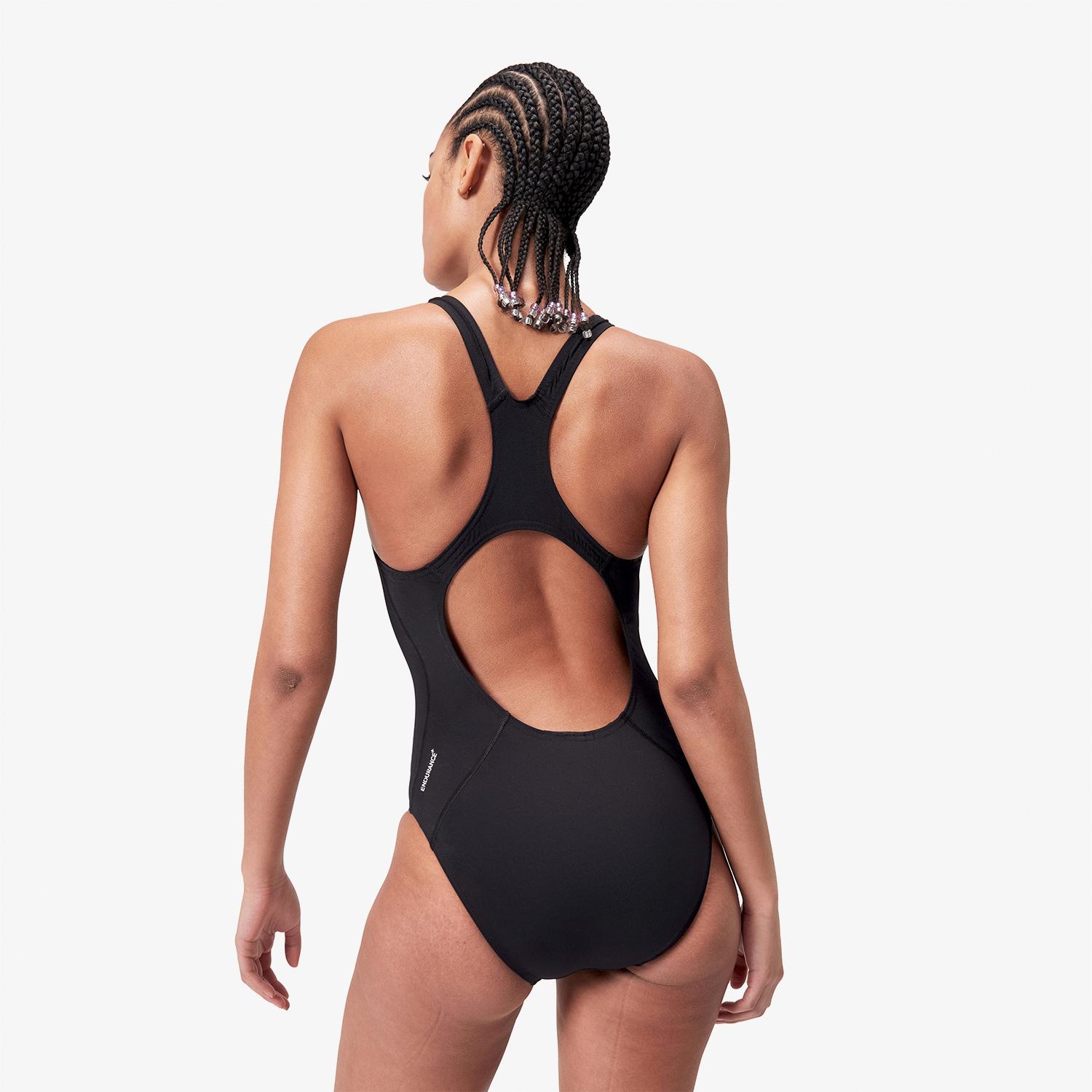 Speedo Eco Endurance+ Kadın Siyah Yüzücü Mayosu