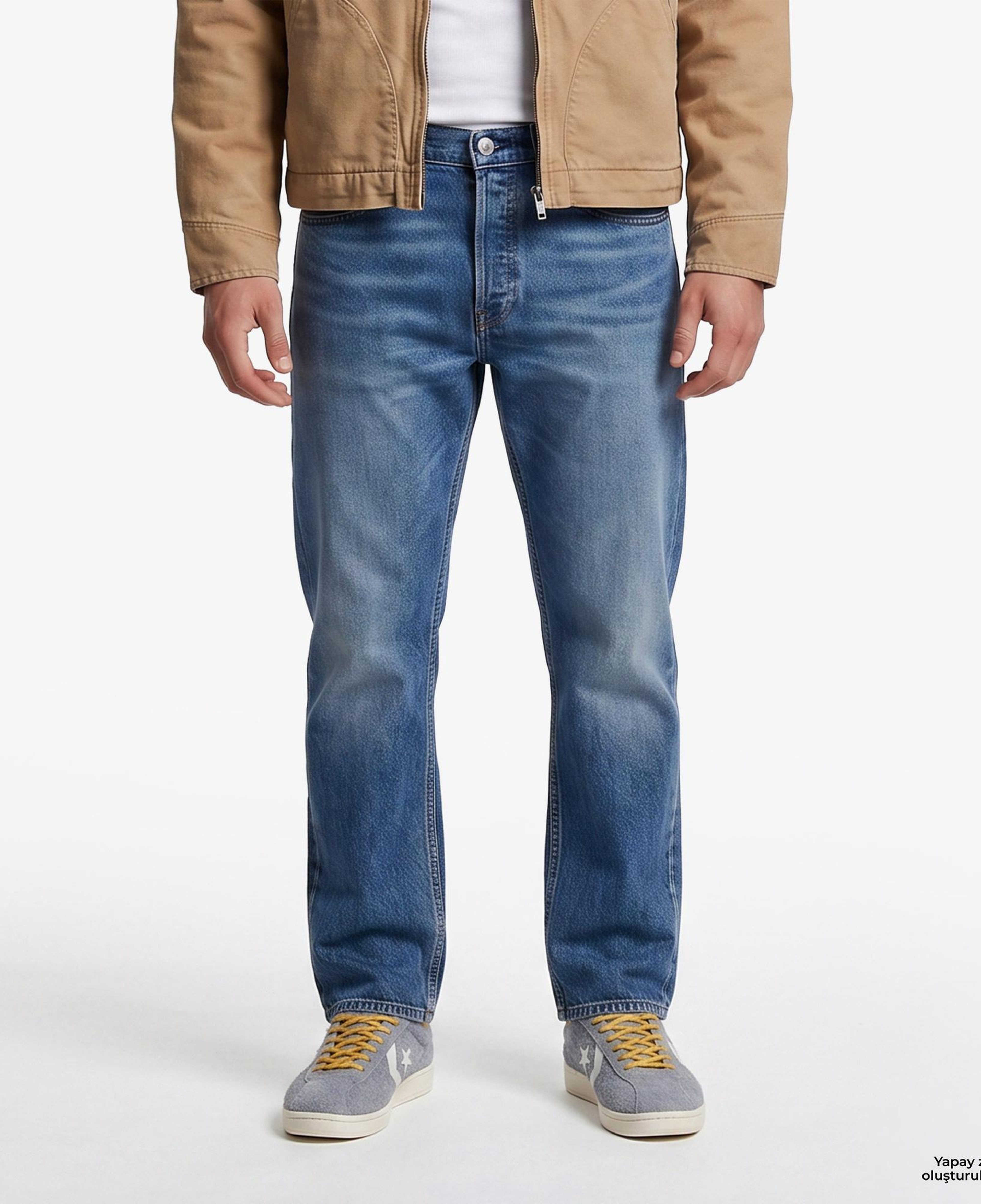 Levi's 501 Original Chemical Lacivert Erkek Jean