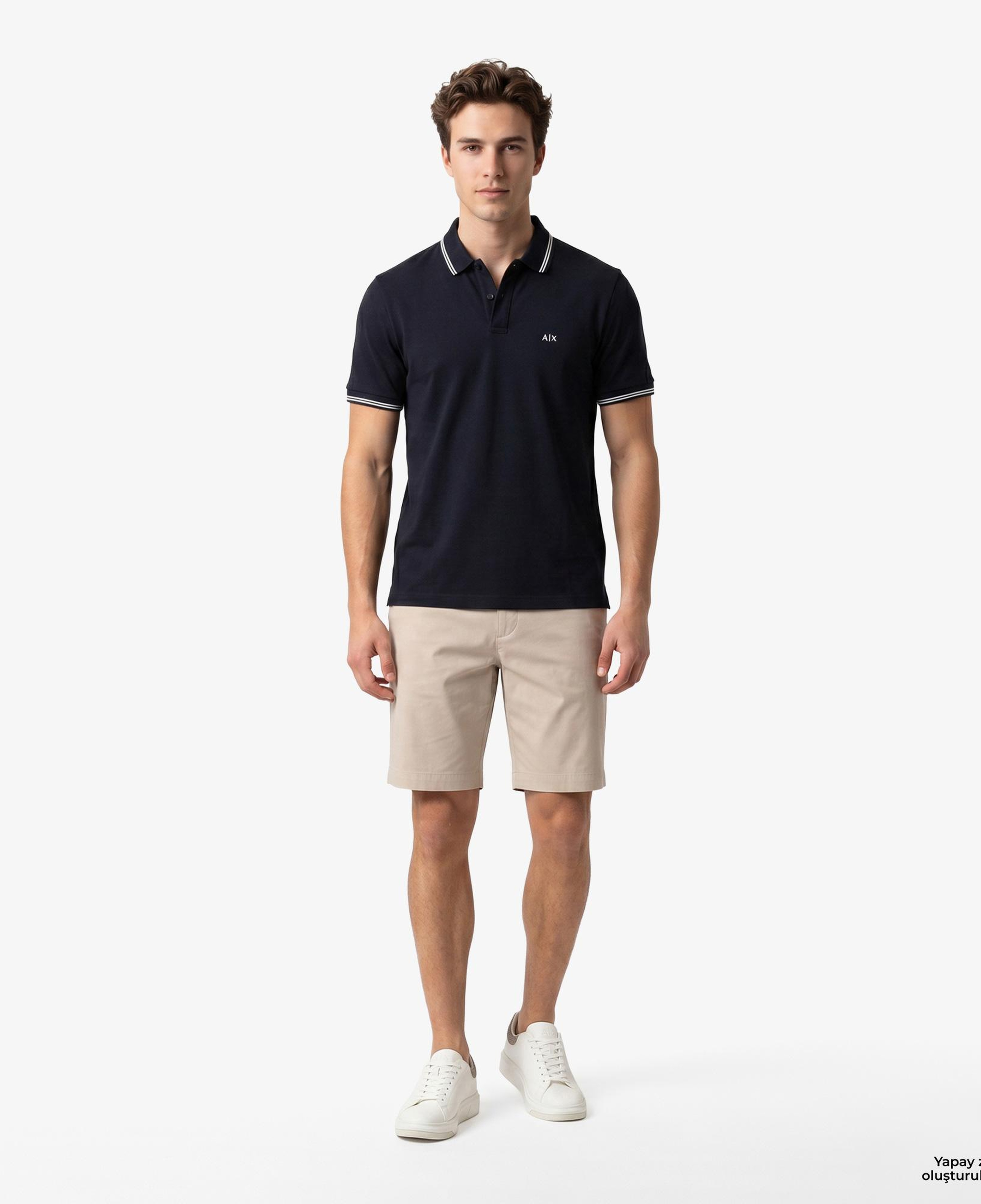 Armani Exchange Erkek Lacivert Polo