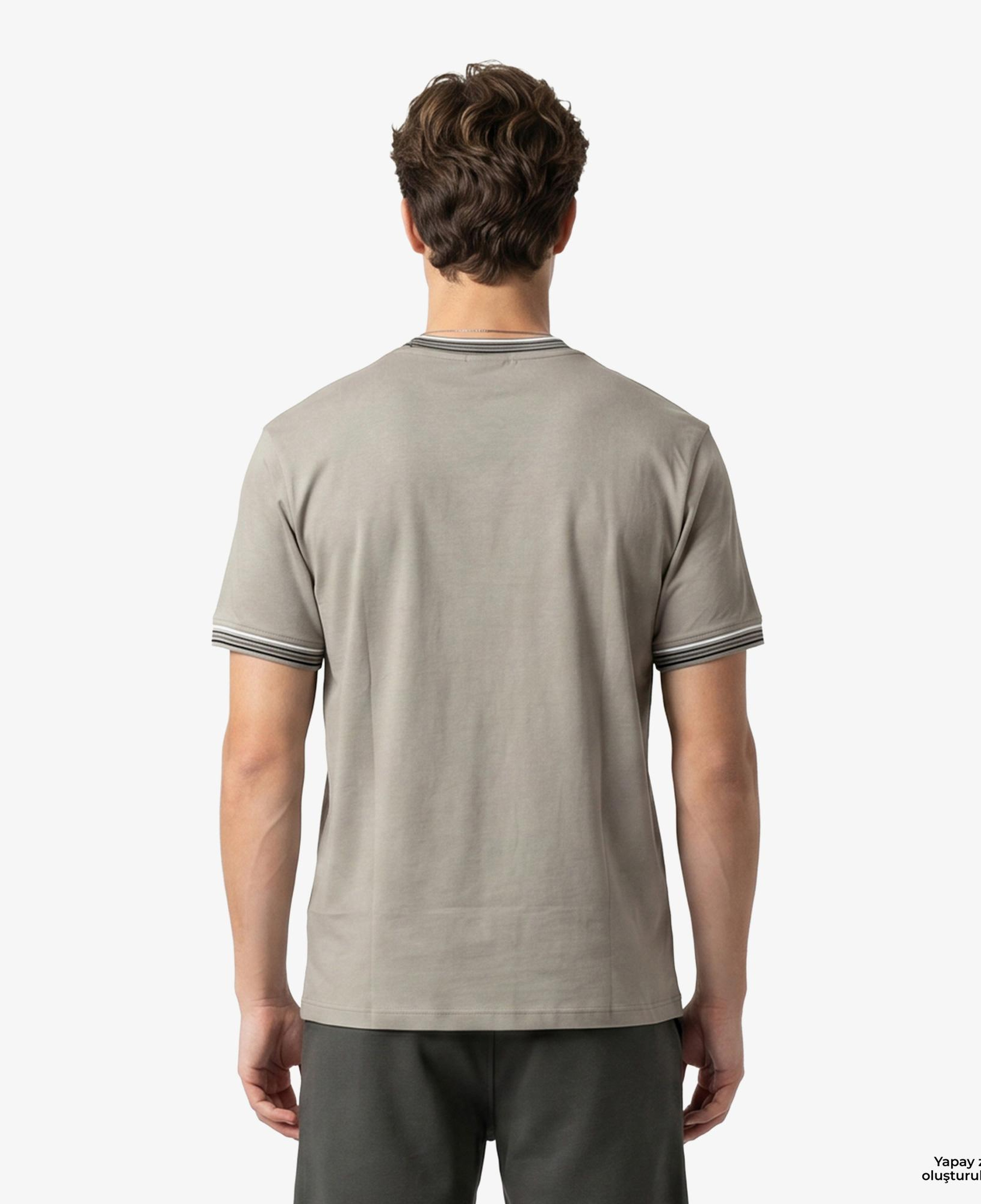 Armani Exchange Erkek Bej T-Shirt