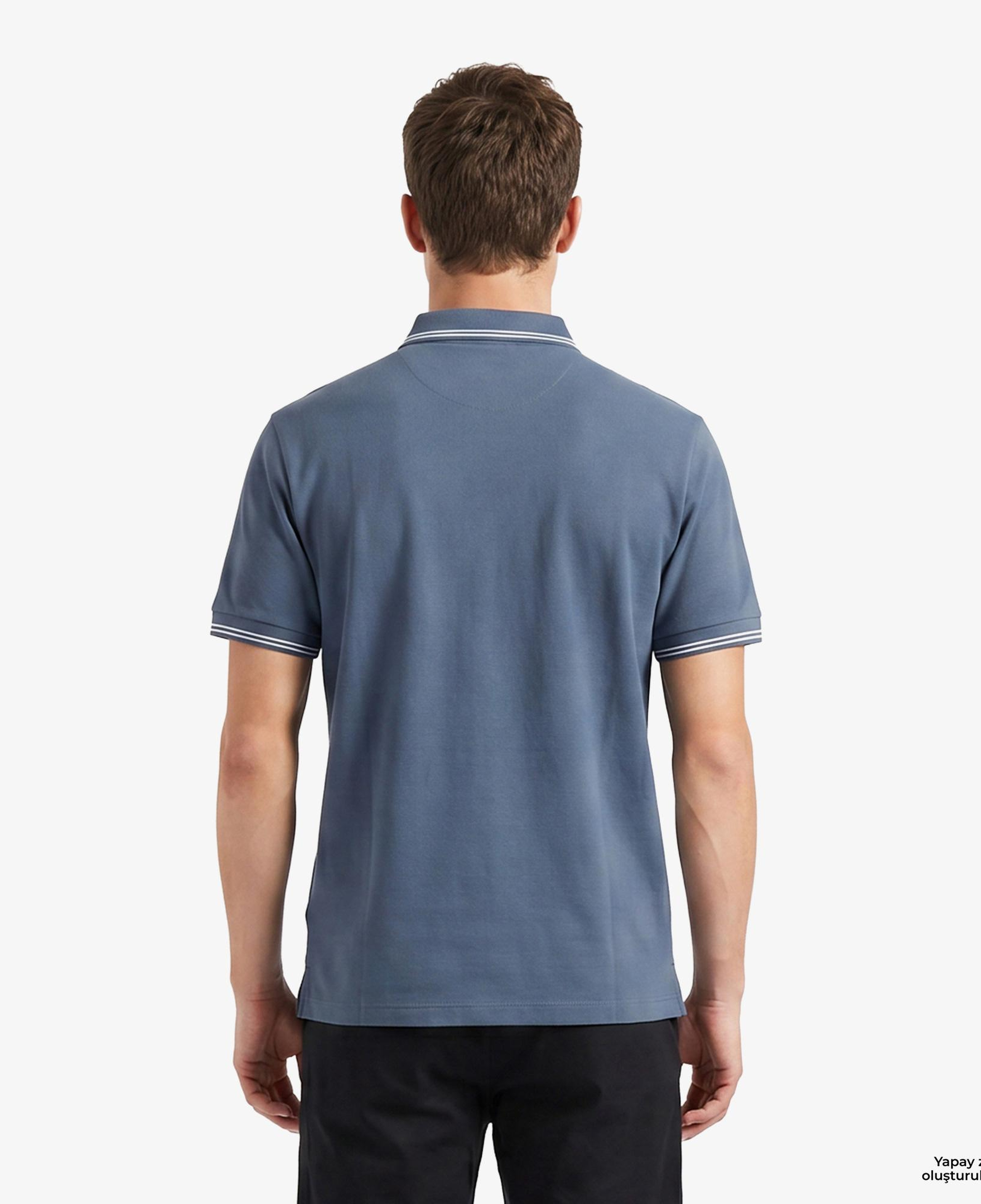 Armani Exchange Erkek Mavi Polo
