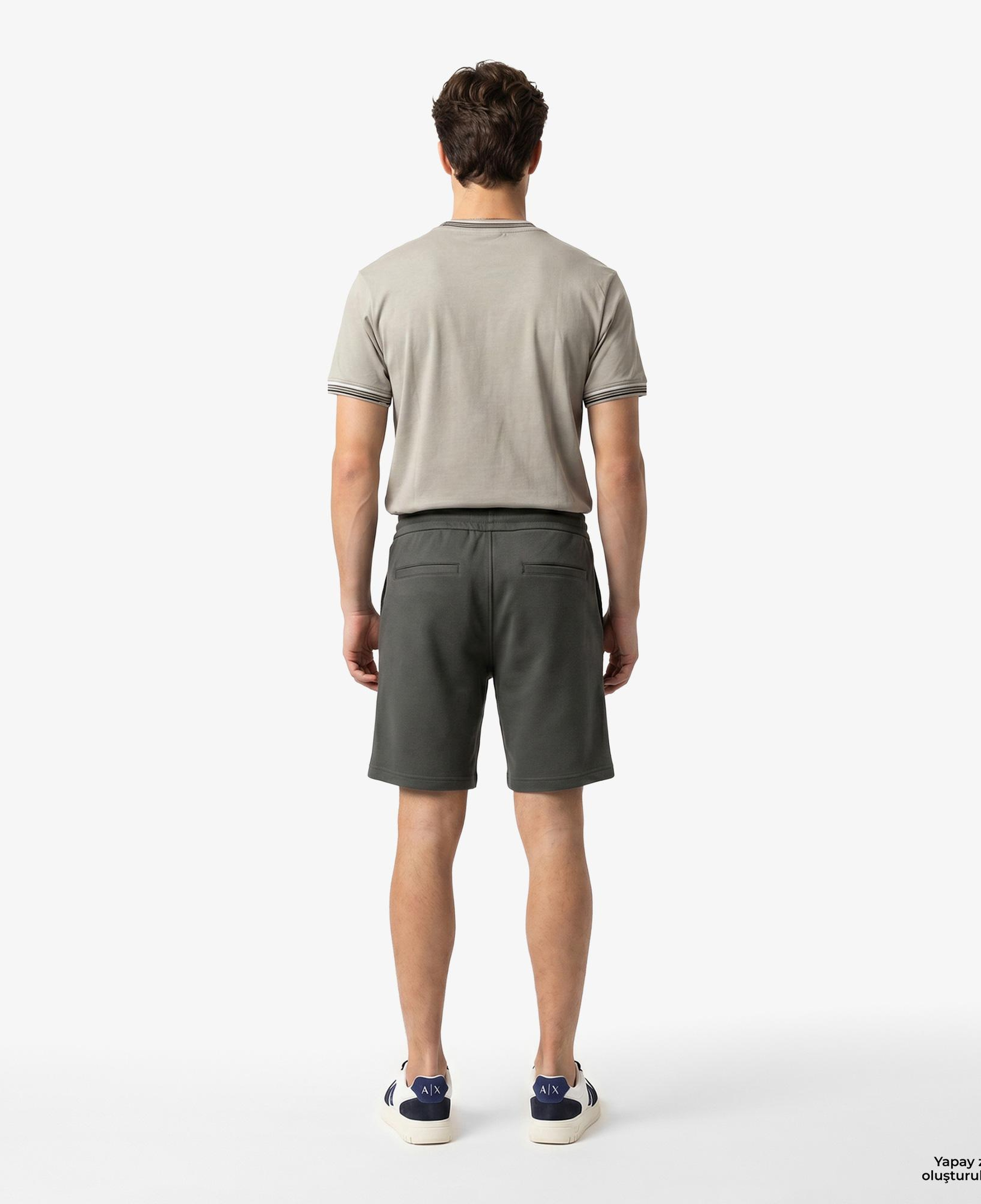 Armani Exchange Erkek Gri Şort