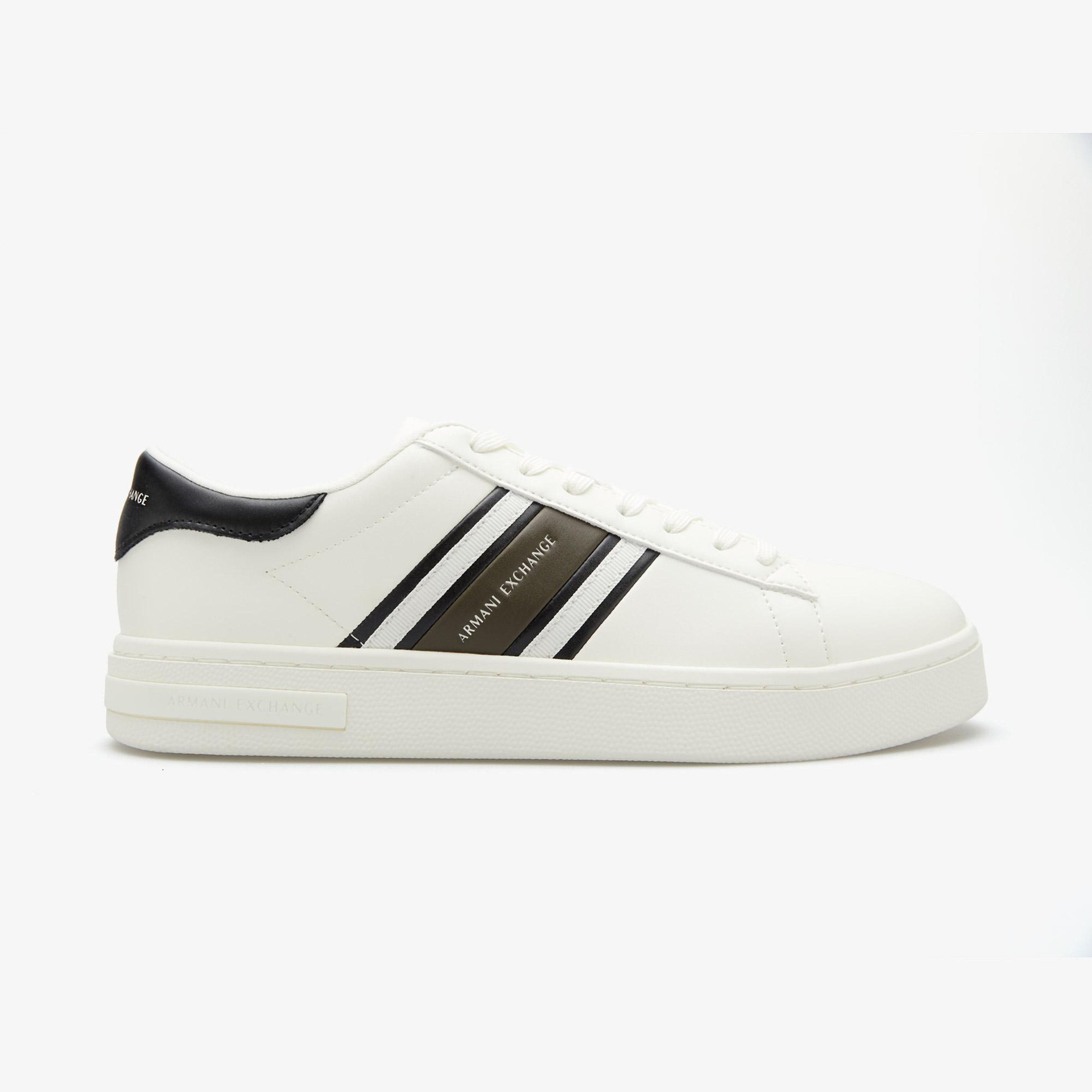Armani Exchange Erkek Beyaz Sneaker