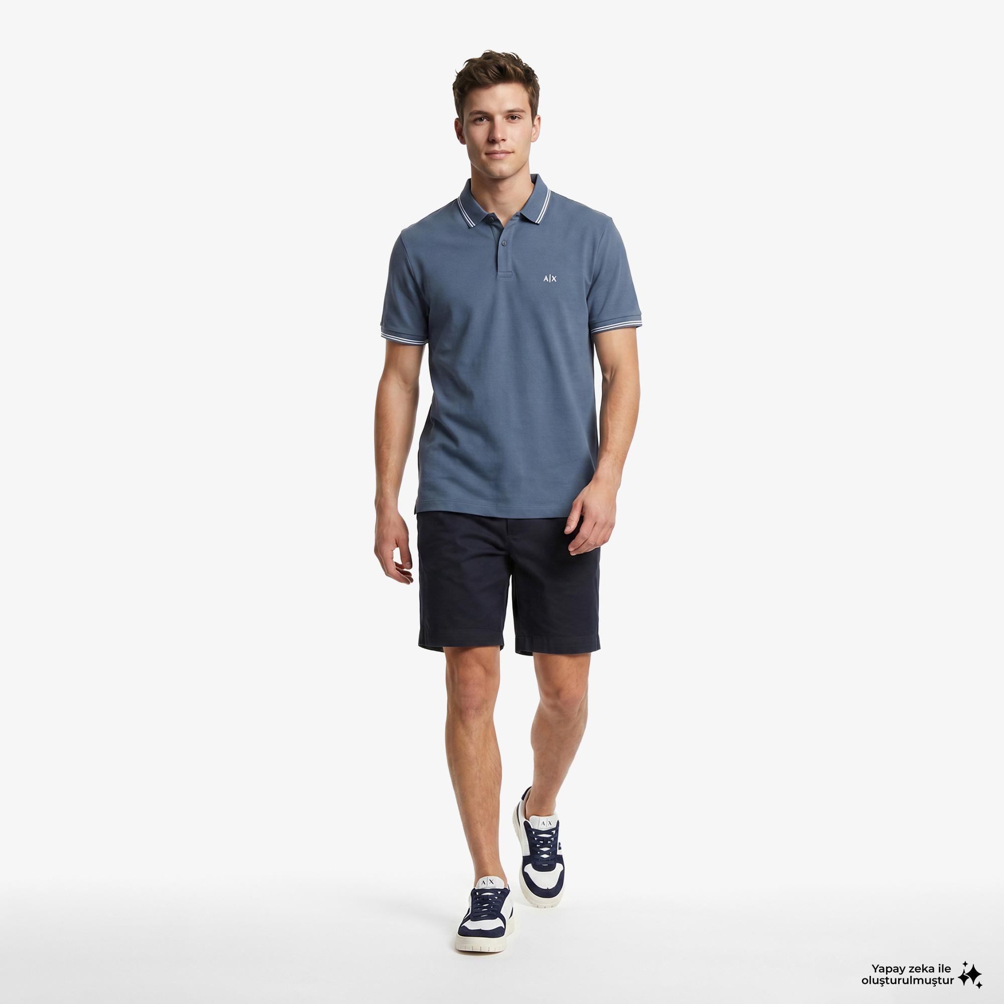 Armani Exchange Erkek Lacivert Şort